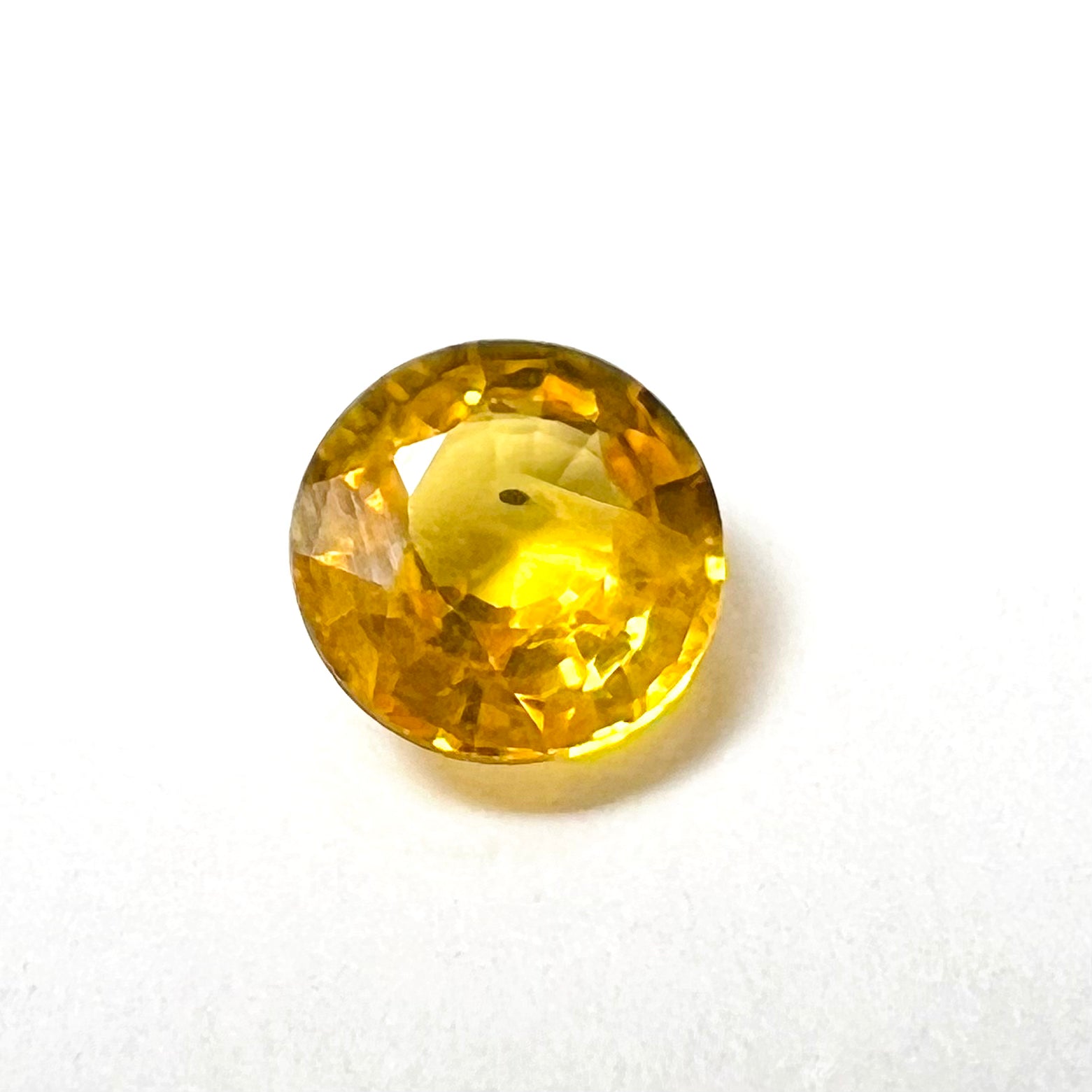 .56CT Loose Natural Round Sapphire 5x2.5mm Earth mined Gemstone