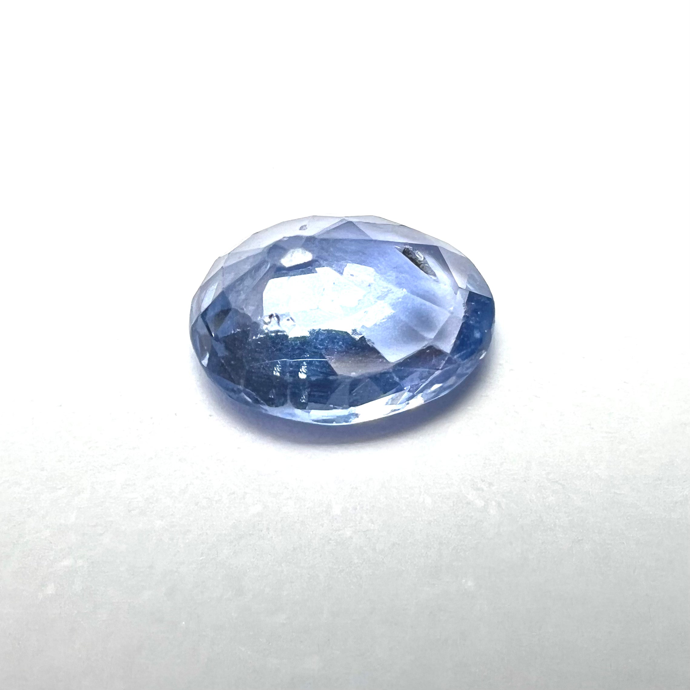 1.3CTW Loose Sapphire 7.5x5.96x3.13mm Earth mined Gemstone