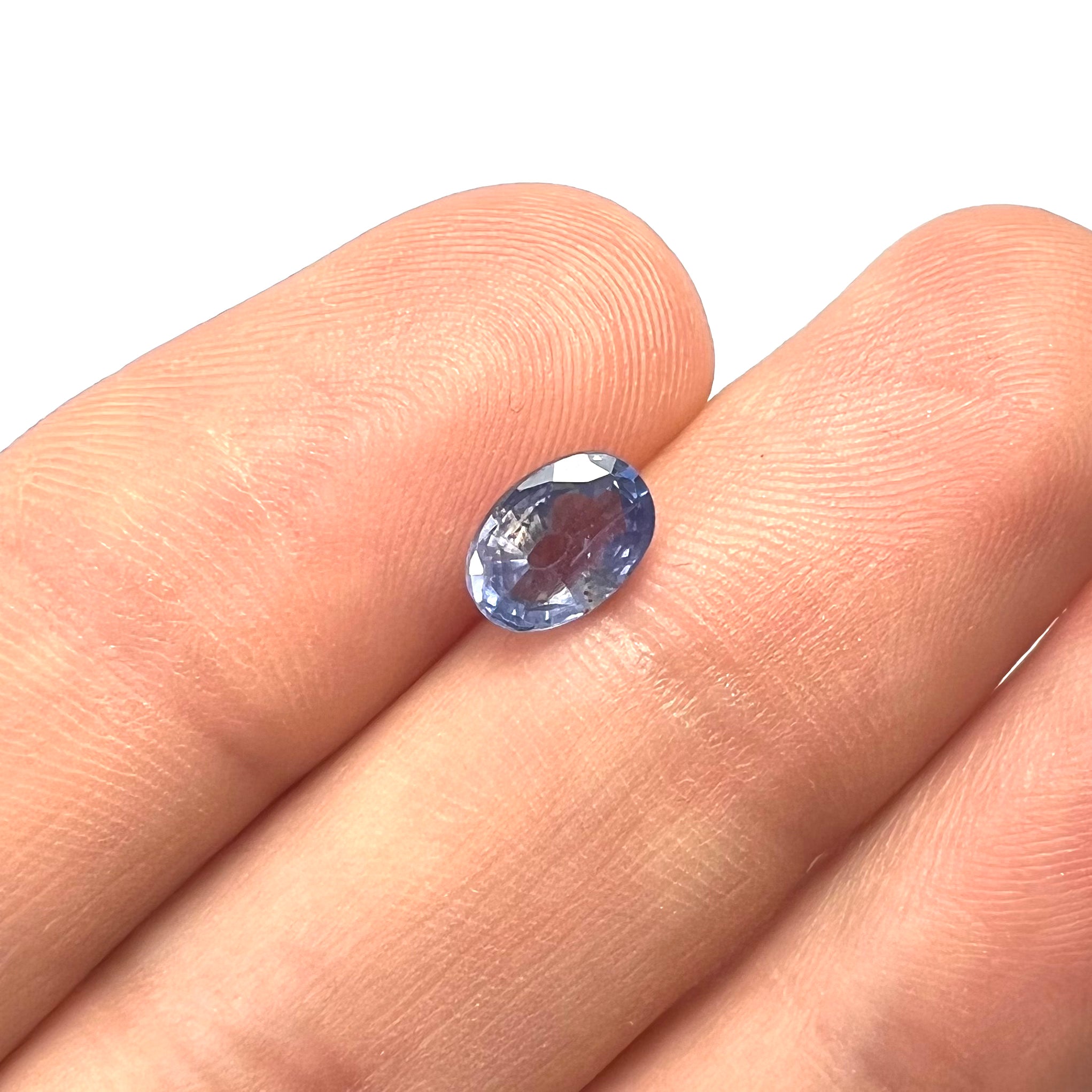 1.3CTW Loose Oval Sapphire 7.28x5.2x3.98mmEarth mined Gemstone