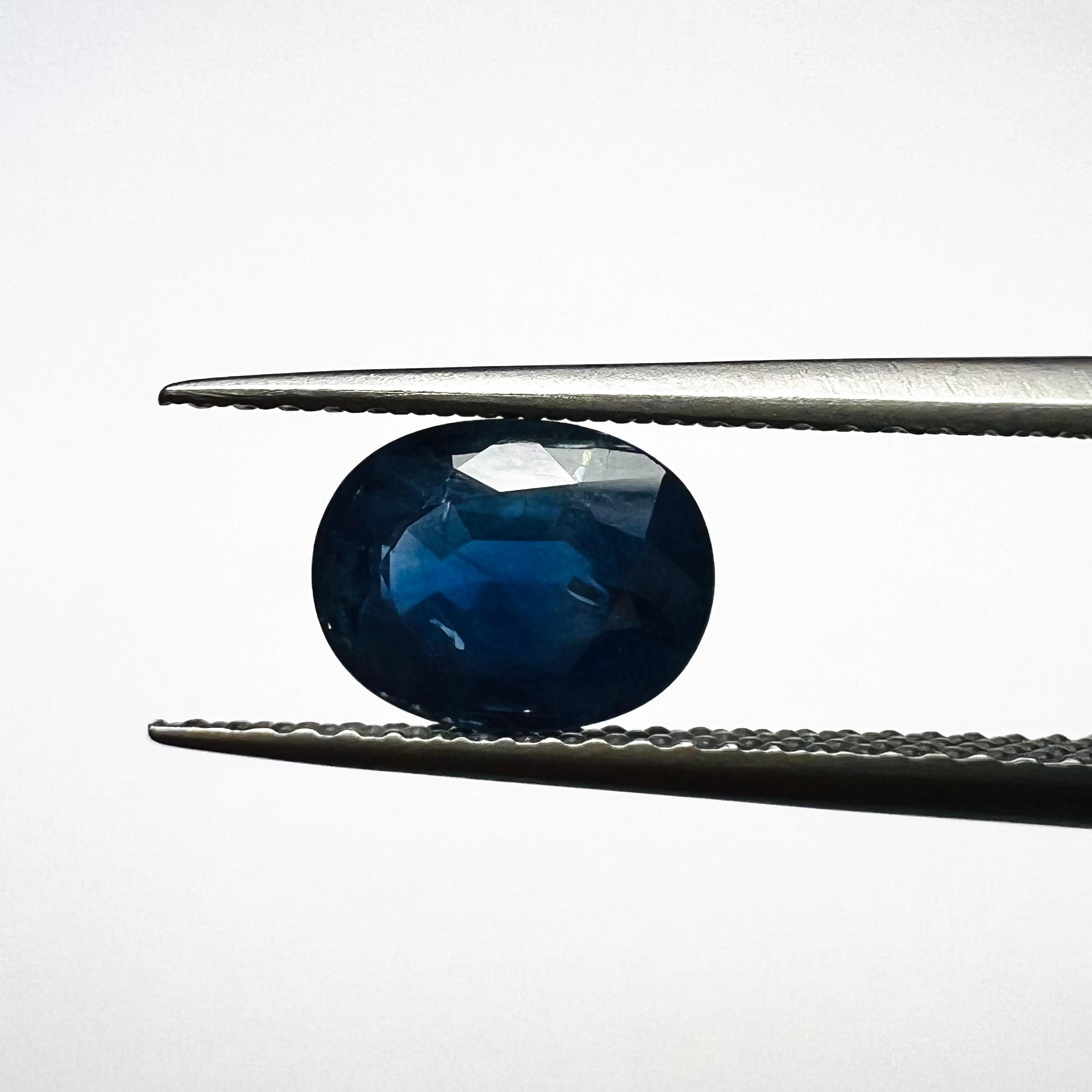 1.74CTW Loose Blue Sapphire  8x6x4mm Earth mined Gemstone