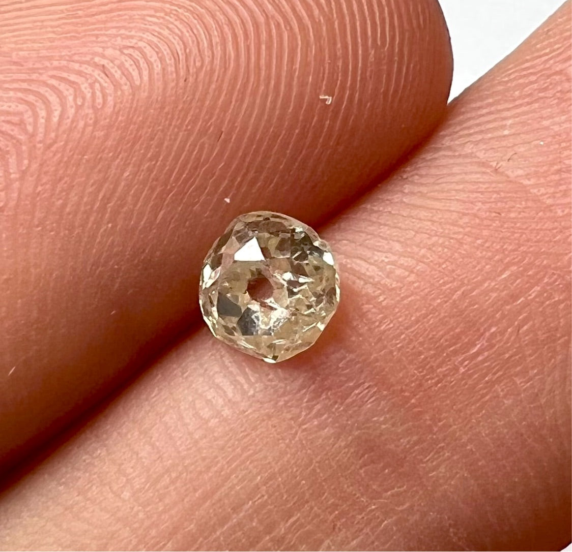 .68CT Old Mine Cut Diamond O I2 5.11x4.86x3.26mm Natural Earth mined