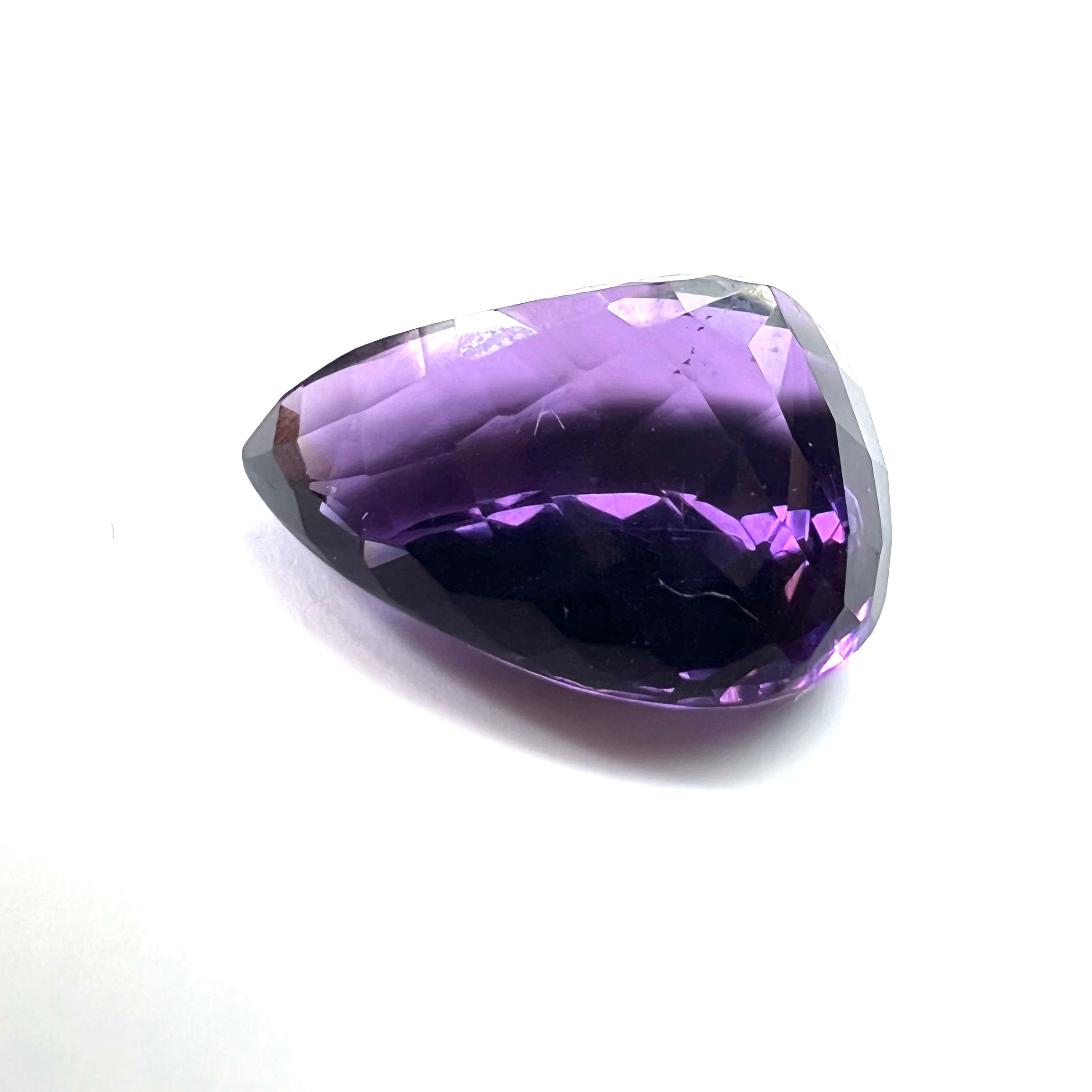 20.55CTW Loose Natural Oval Cut Amethyst 20.8x15.3x12.25mm Earth mined Gemstone