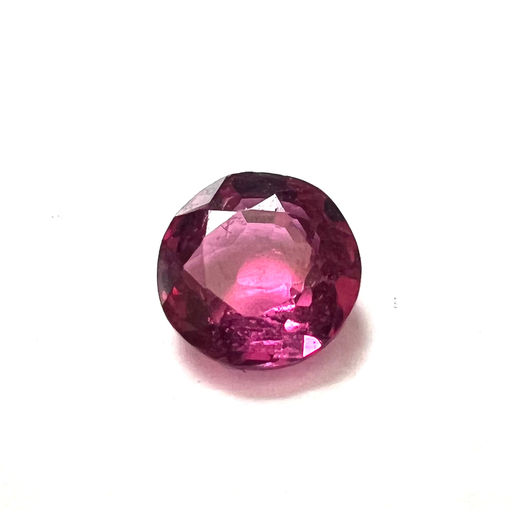 .47CT Loose Natural Round Ruby 4x1.8mm Earth mined Gemstone