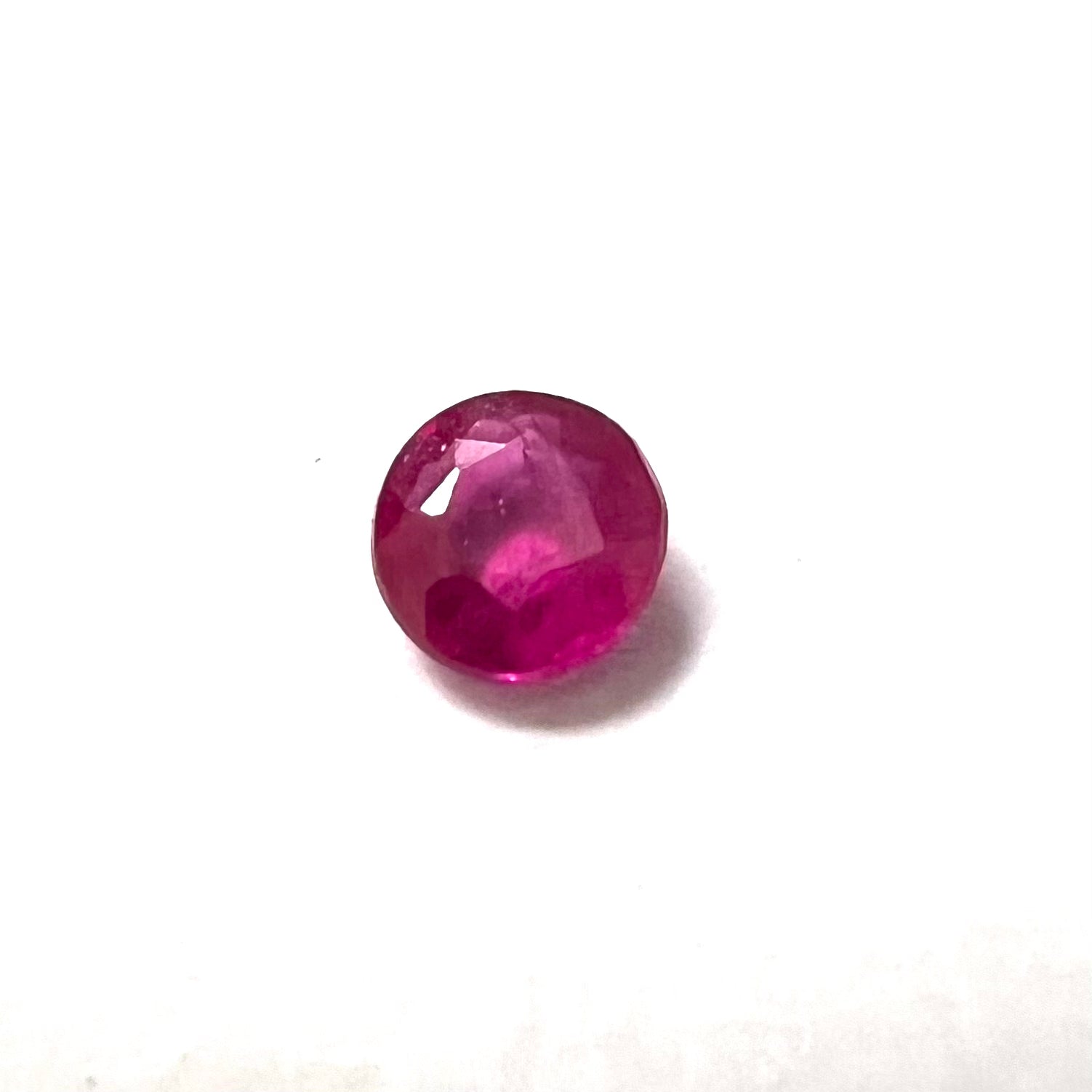 .09CT Loose Natural Ruby 3x1.5mm Earth mined Gemstone