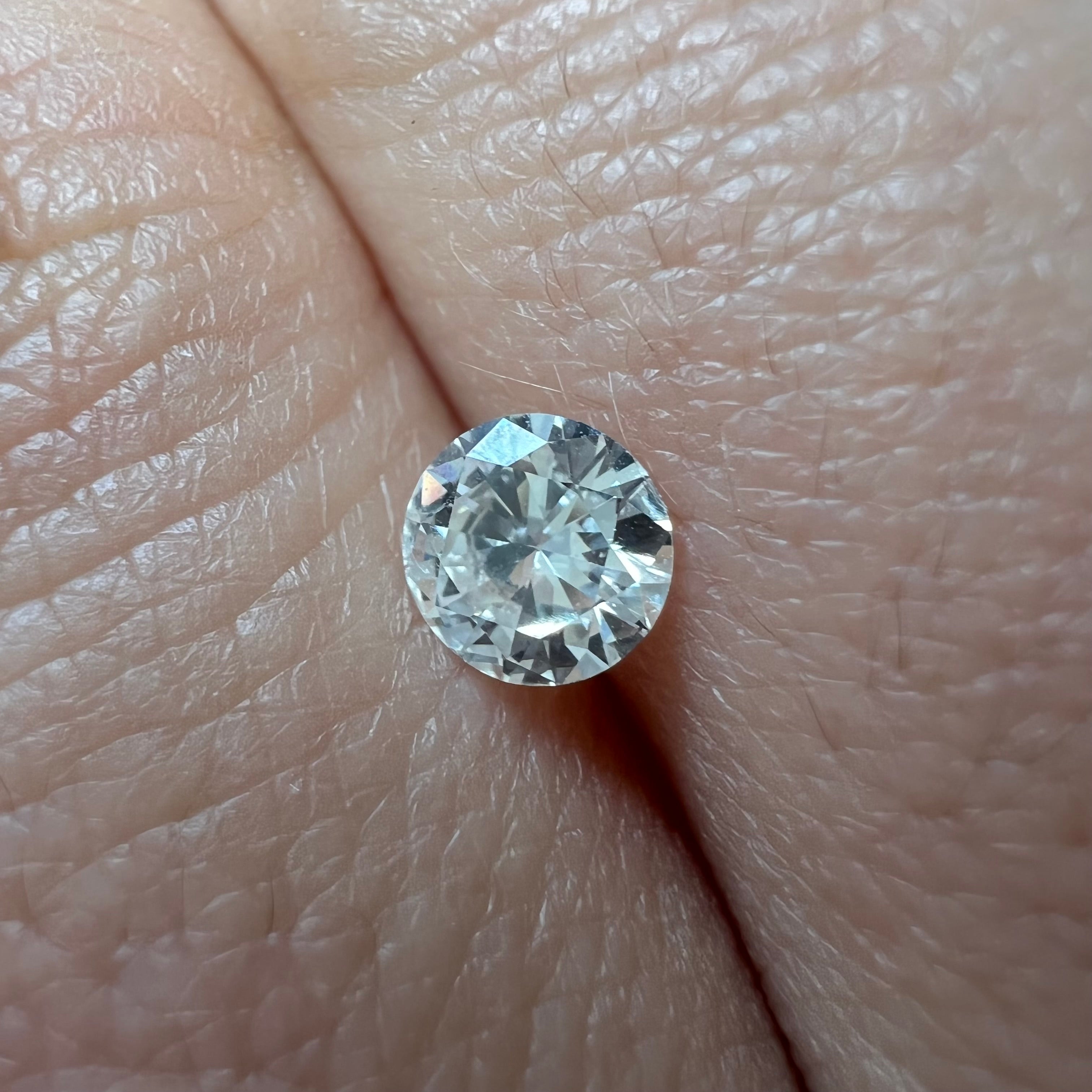 .50CT Brilliant Round Diamond H VS1 5.19-5.24x2.90mm Natural Earth mined