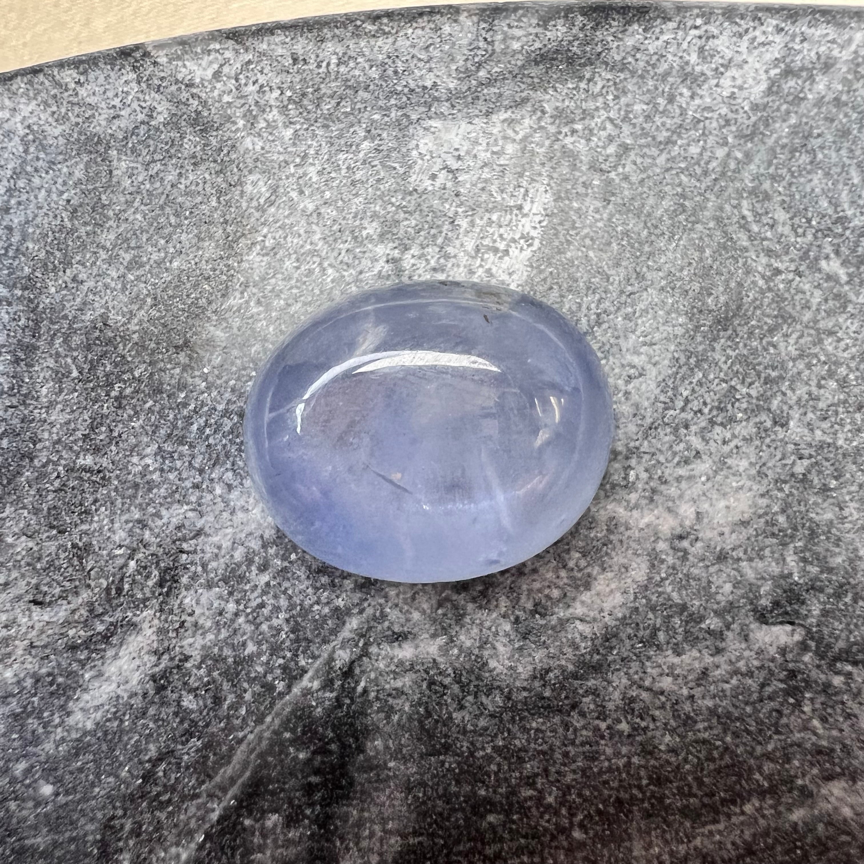 18.22CT Loose Natural Cabochon Sapphire 16.96X14.12mm Earth mined Gemstone