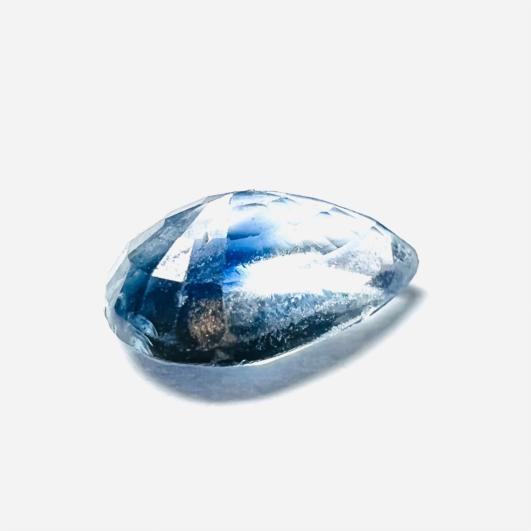 .93CTW Loose Pear Blue Sapphire7.01x5.03x3.01mm  Earth mined Gemstone