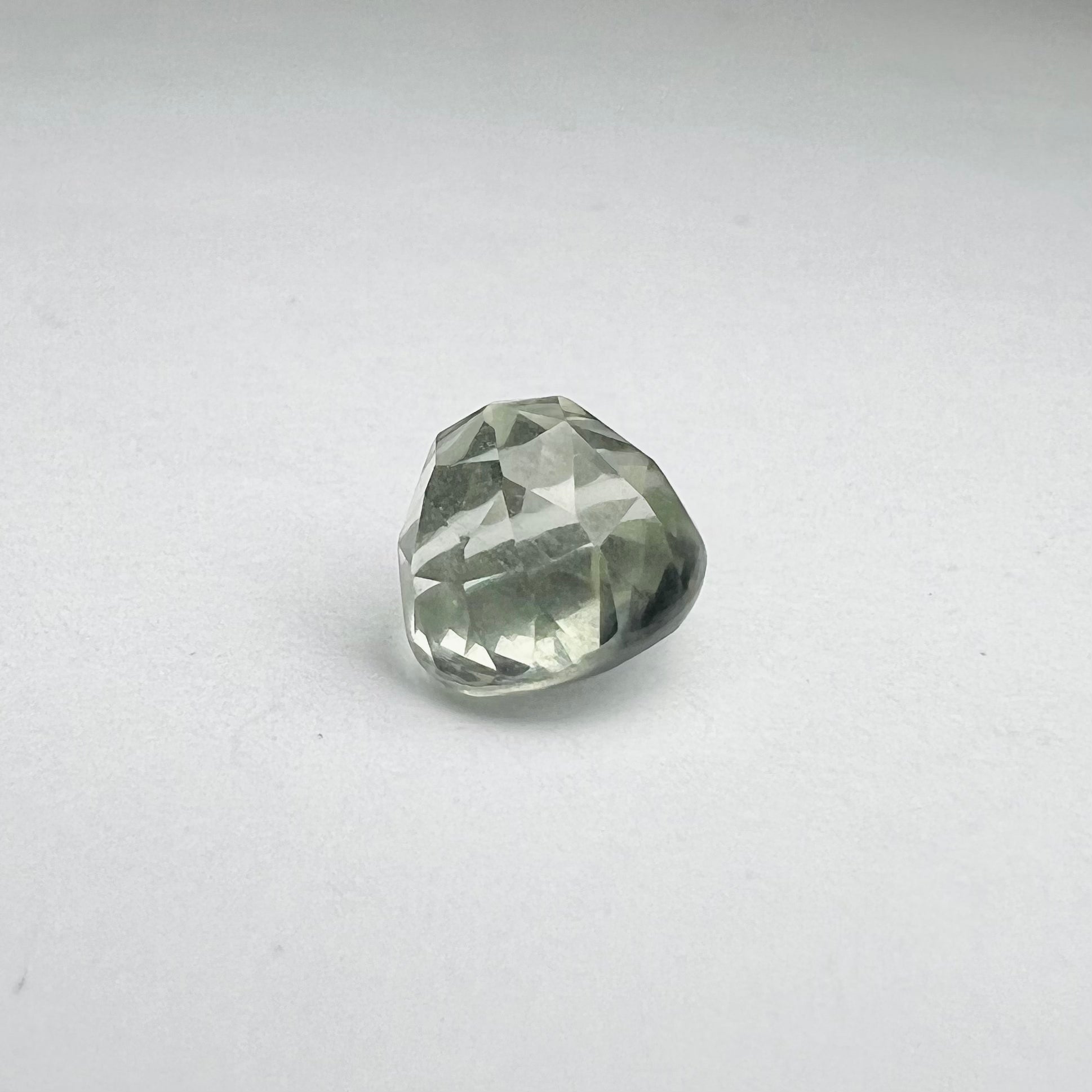 3.01CTW Loose Natural Fancy Cut Green Amethyst 7.96x7.06mm Earth mined Gemstone