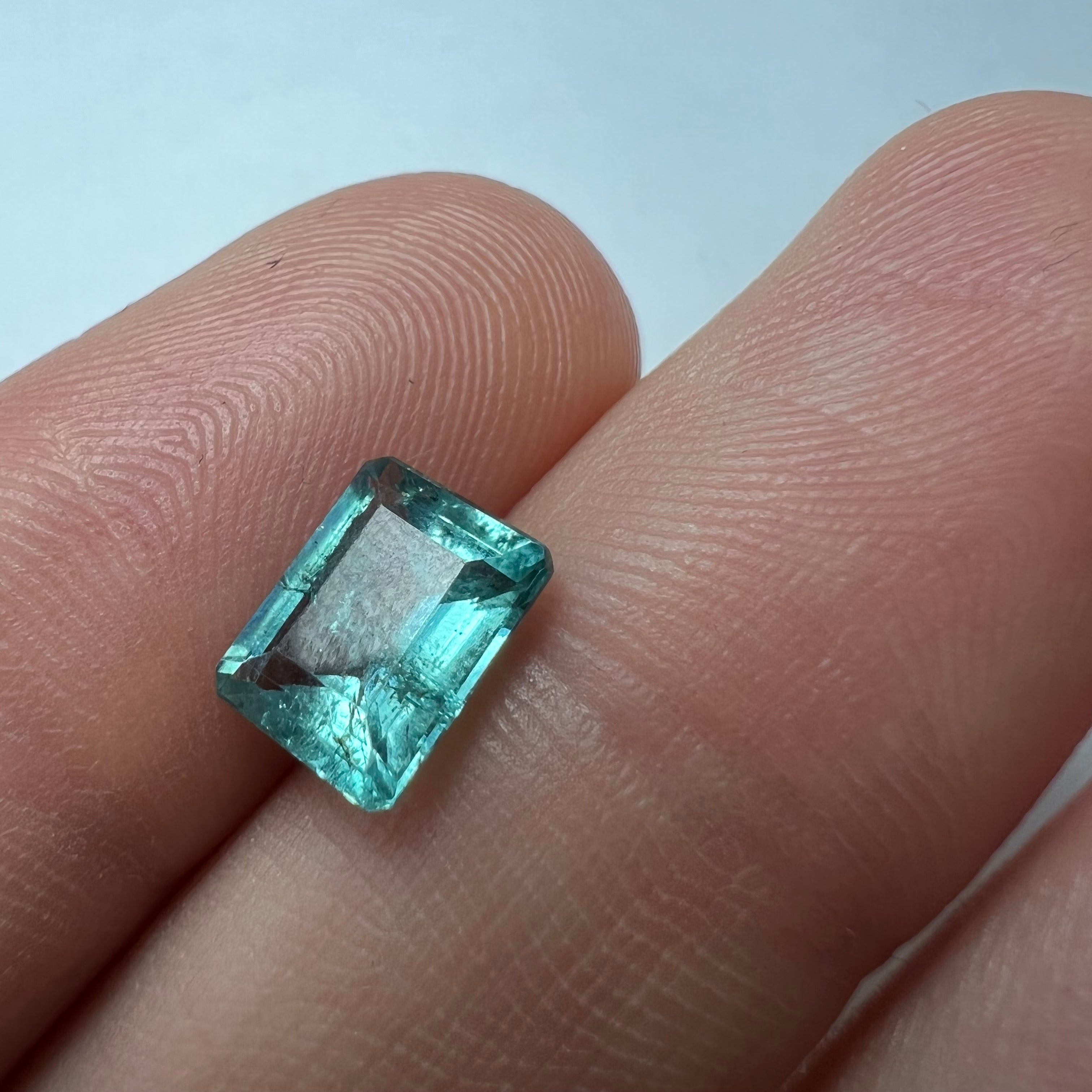 1.69CTW Natural Emerald Cut Tourmaline 8.33x6.40mm Earth mined Gemstone