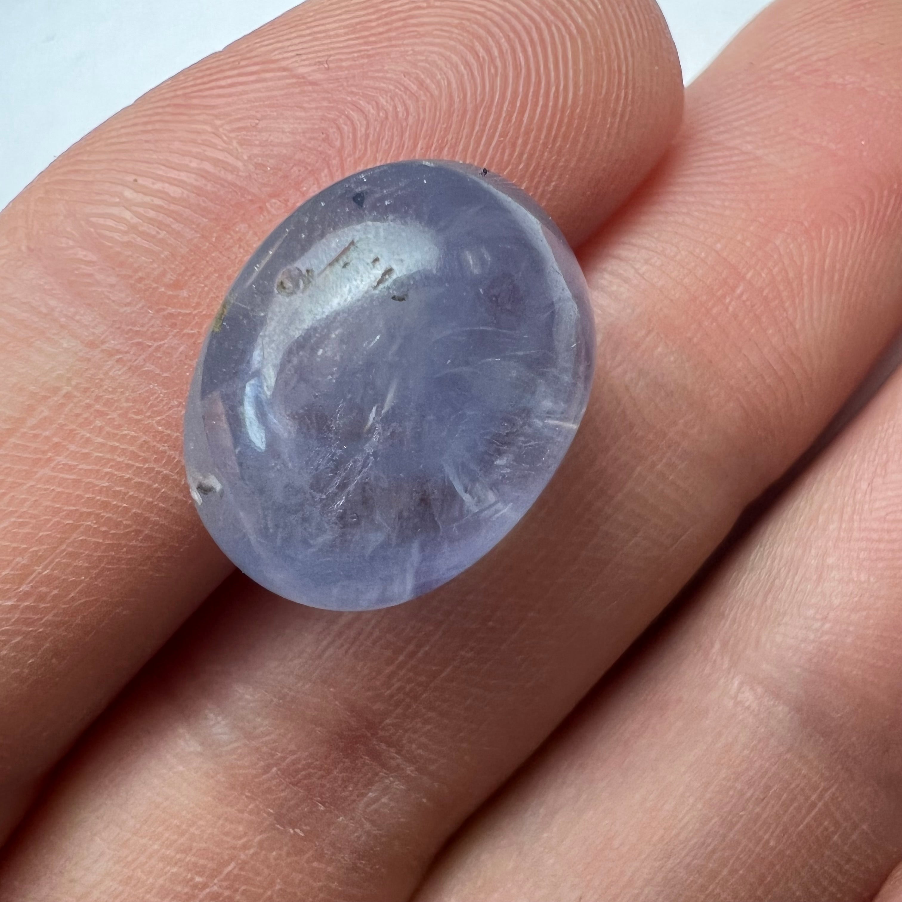 18.22CT Loose Natural Cabochon Sapphire 16.96X14.12mm Earth mined Gemstone