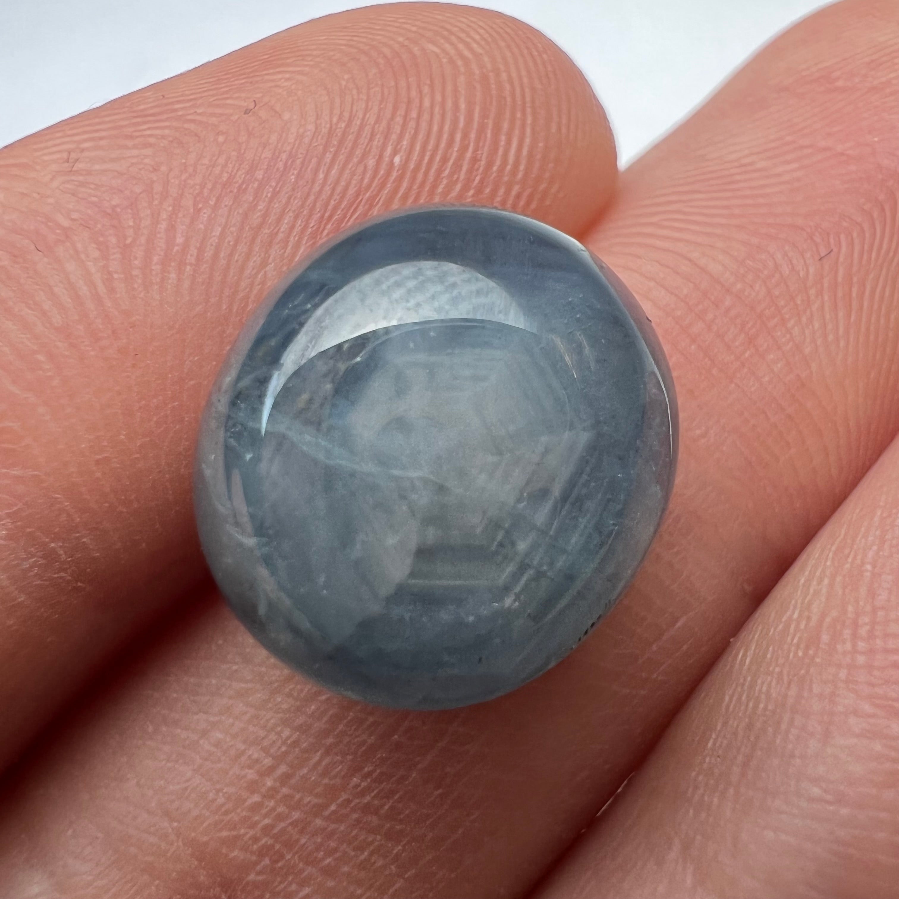 15.58CTW Loose Natural Cabochon Sapphire 14.03x12.55mm Earth mined Gemstone