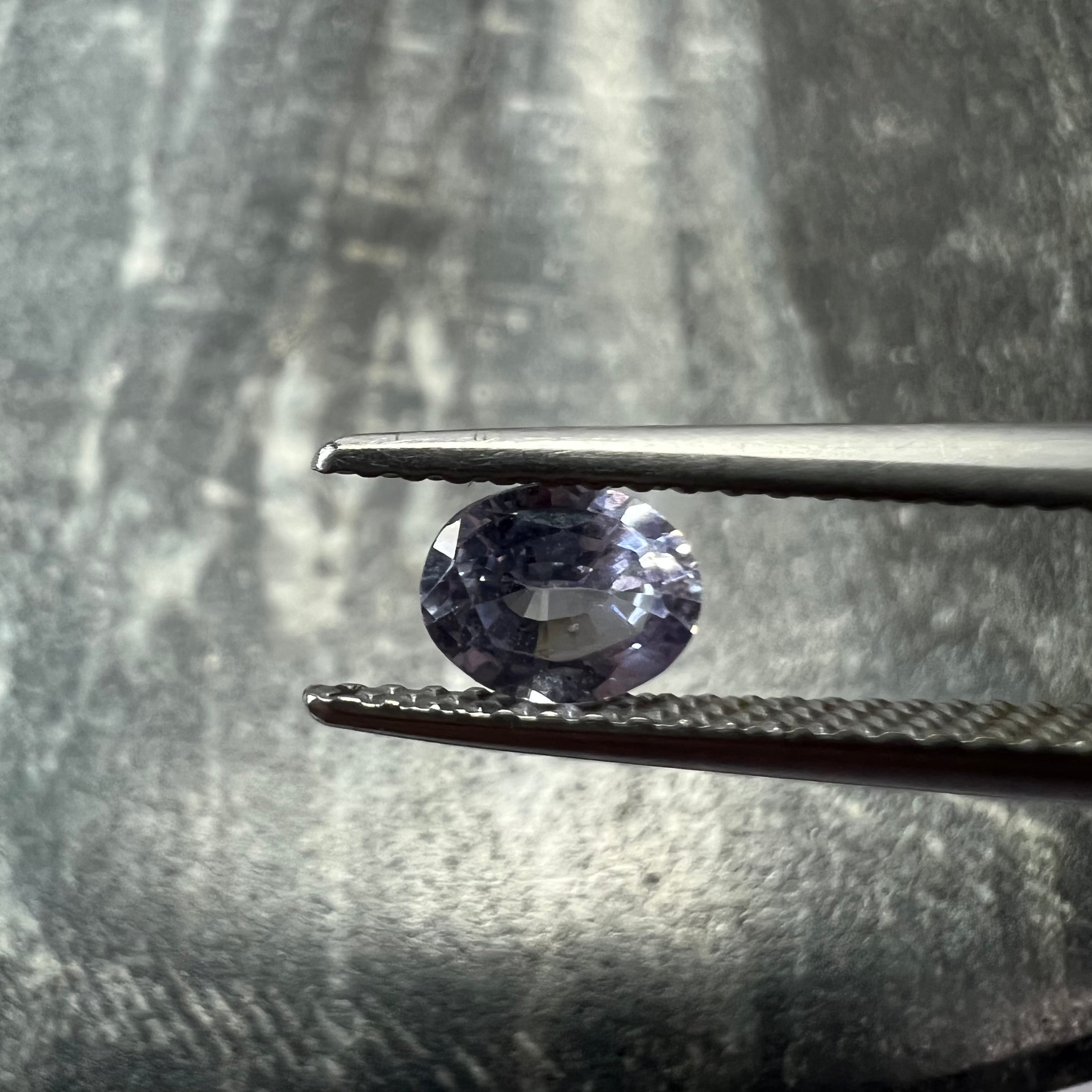 .48CT Loose Oval Blue Sapphire 5.36x4.28x2.9mm Earth mined Gemstone
