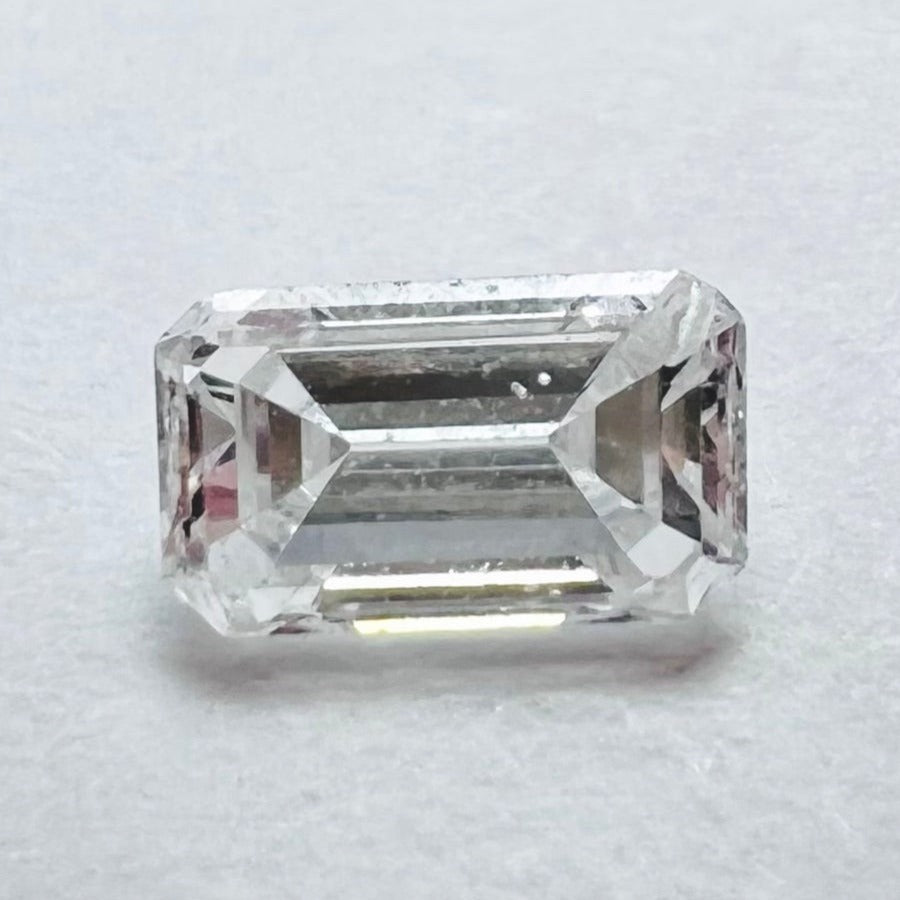 .27CT Emerald Cut Diamond F SI1 4.85x2.91x1.99mm Natural Earth mined