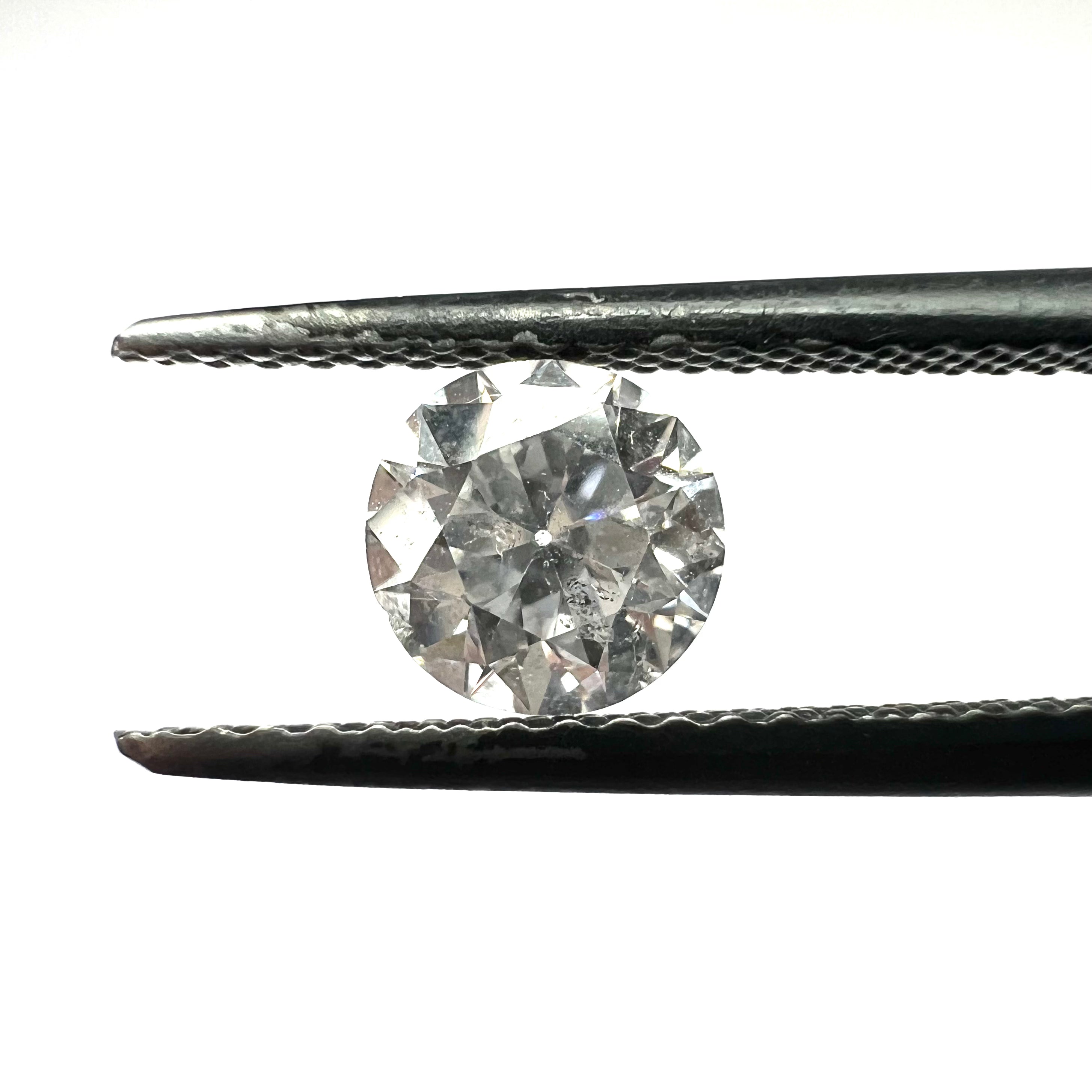 .83CT Circular Brilliant Diamond F I1 5.87x5.99x3.78mm Natural Earth mined