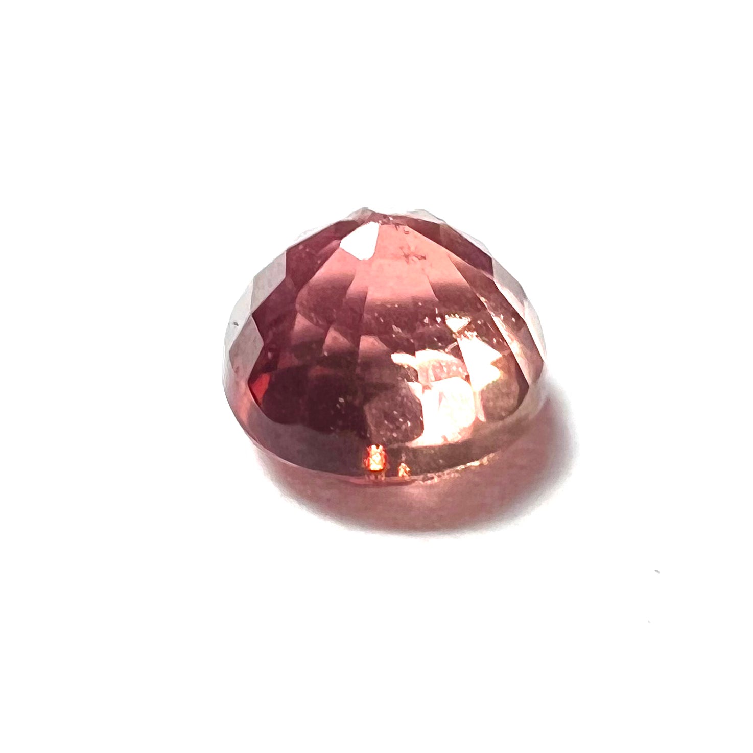 .33CT Loose Round Red Sapphire 3.5x2.5mm Earth mined Gemstone