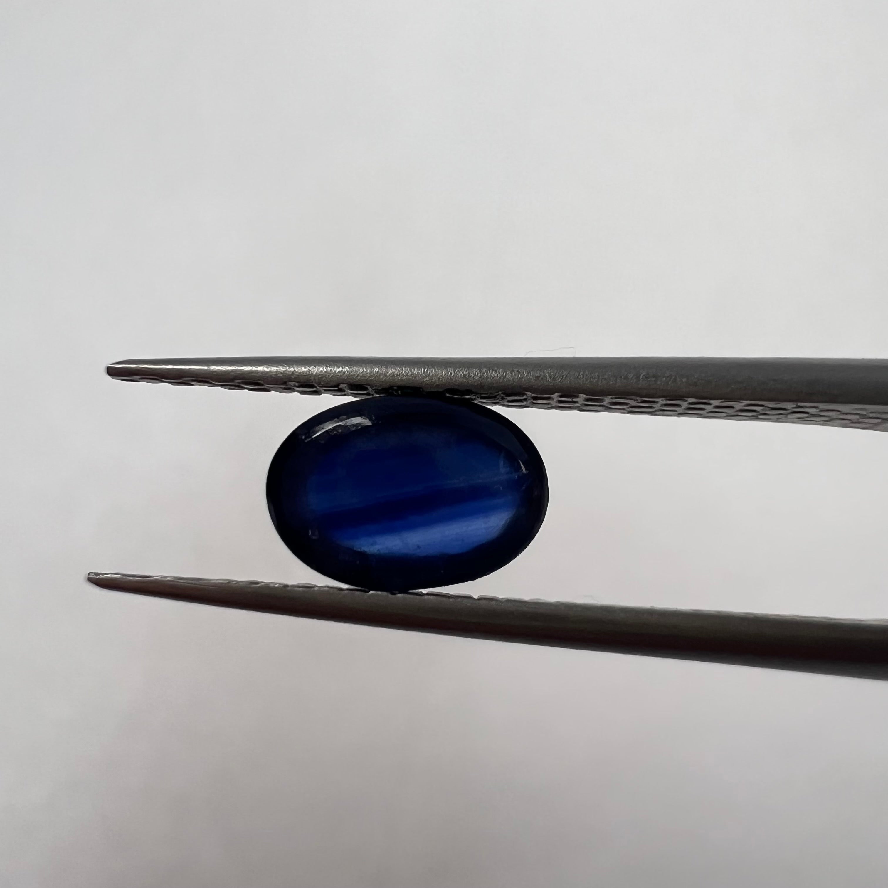 1.24CTW Loose Natural Oval Cabochon Sapphire 7.06x4.91x3.21mm Earth mined Gemsto