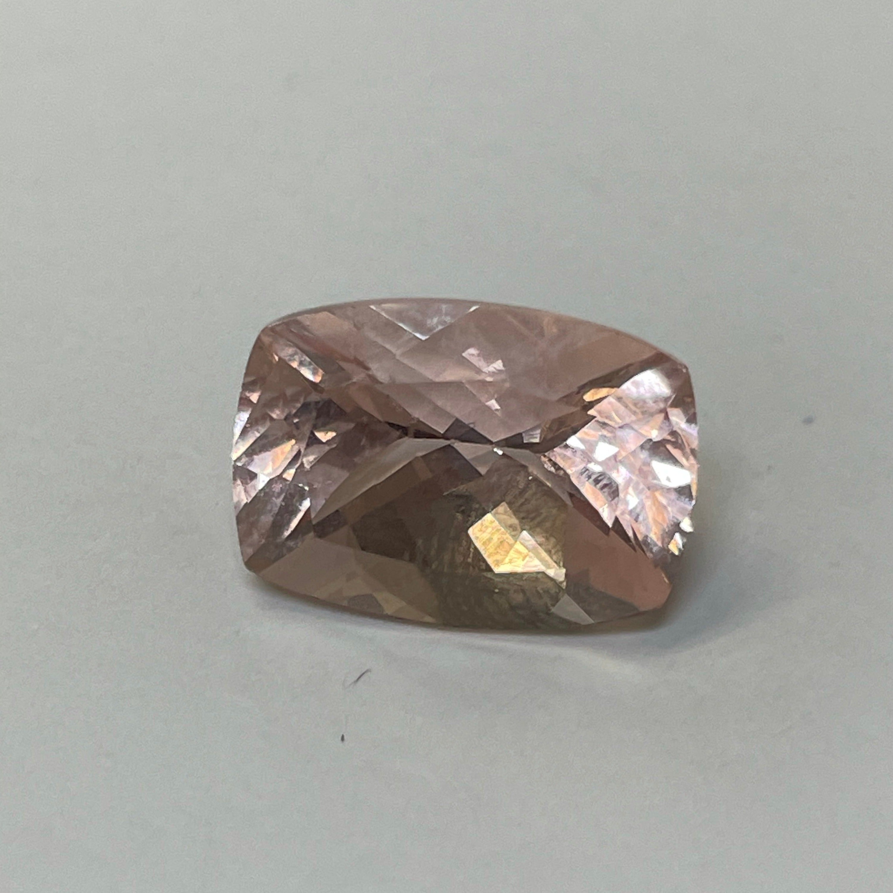 6.7CT Natural Pink Morganite 14x10mm