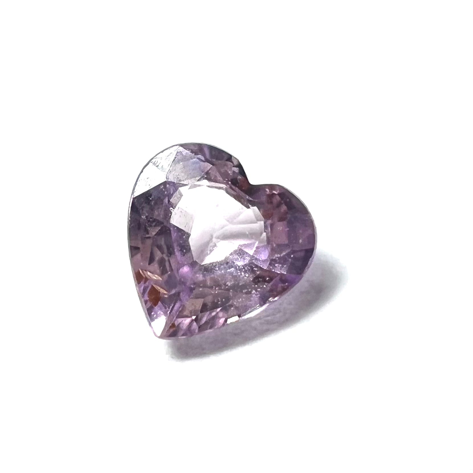 .30CT Loose Heart Purple Sapphire  4.01x4x2mm  Earth mined Gemstone