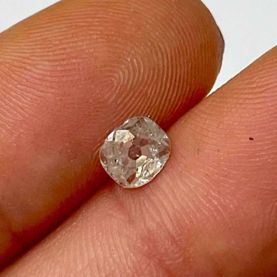 .46CT Old Mine Cut Diamond K I1 4.54x5.16x2.28mm Natural Earthmined