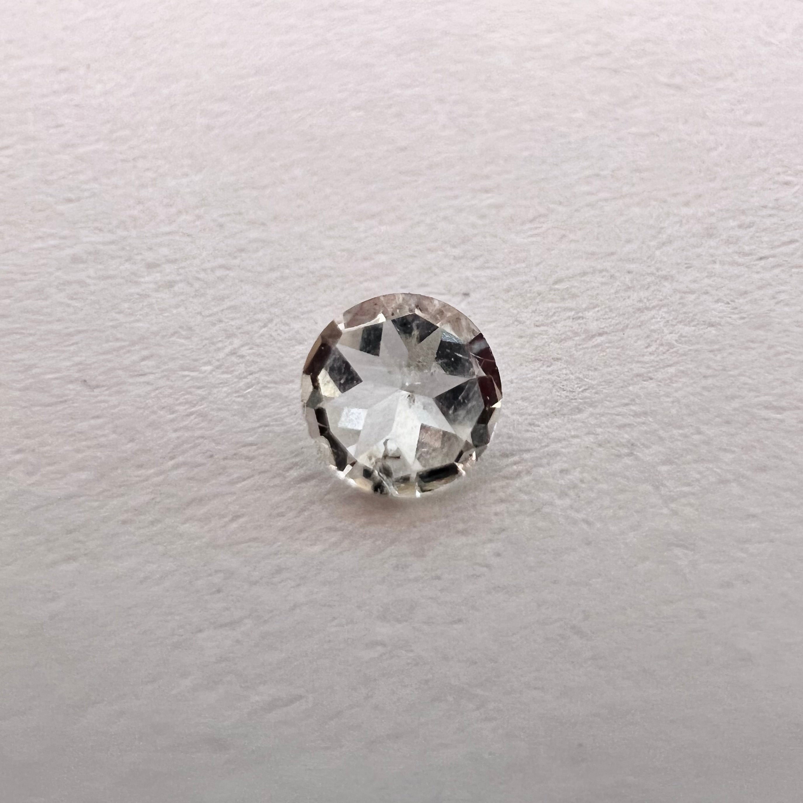 .07CT Old Mine Cut Diamond J SI1 3.20x1.01mm Natural Earth mined