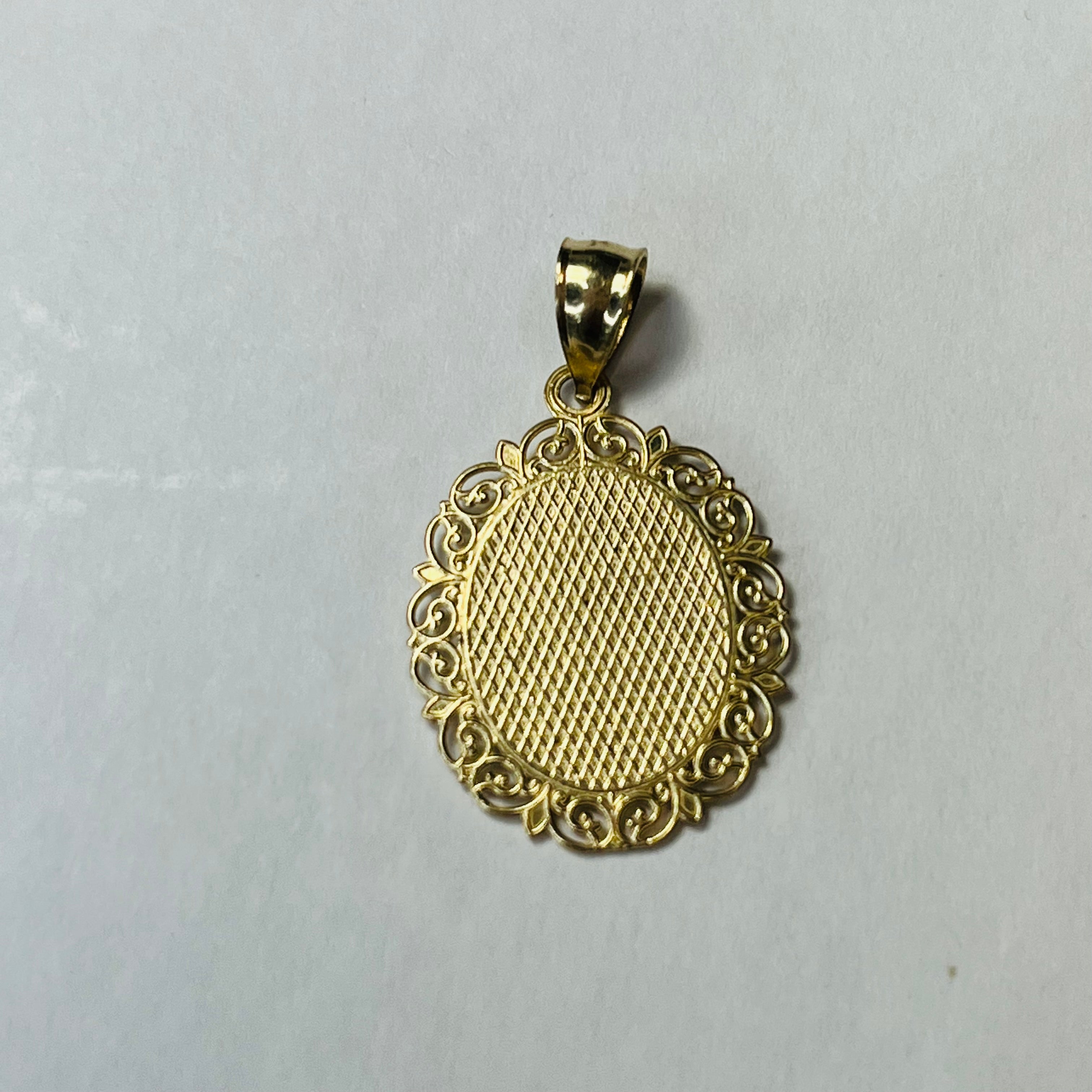 Virgo Pendant 14K Yellow Gold