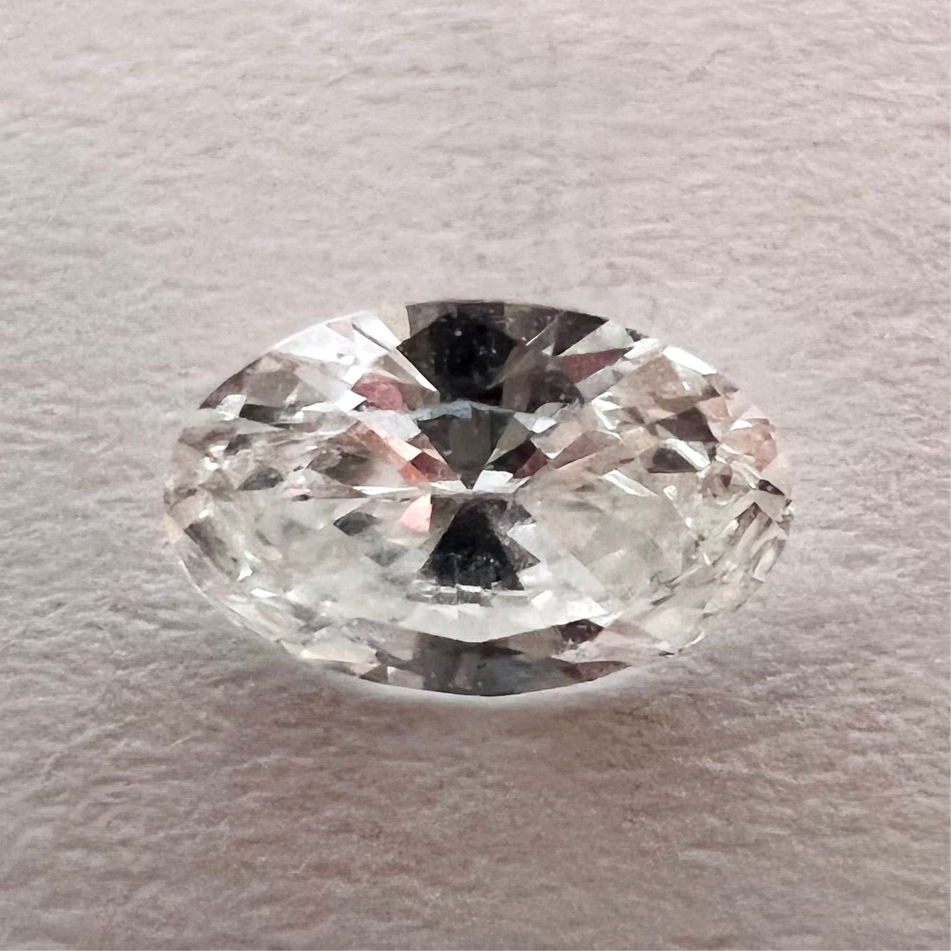 .19CT Oval Cut Diamond H/I VS2 4.83x3.22x1.80mm Natural Earth mined