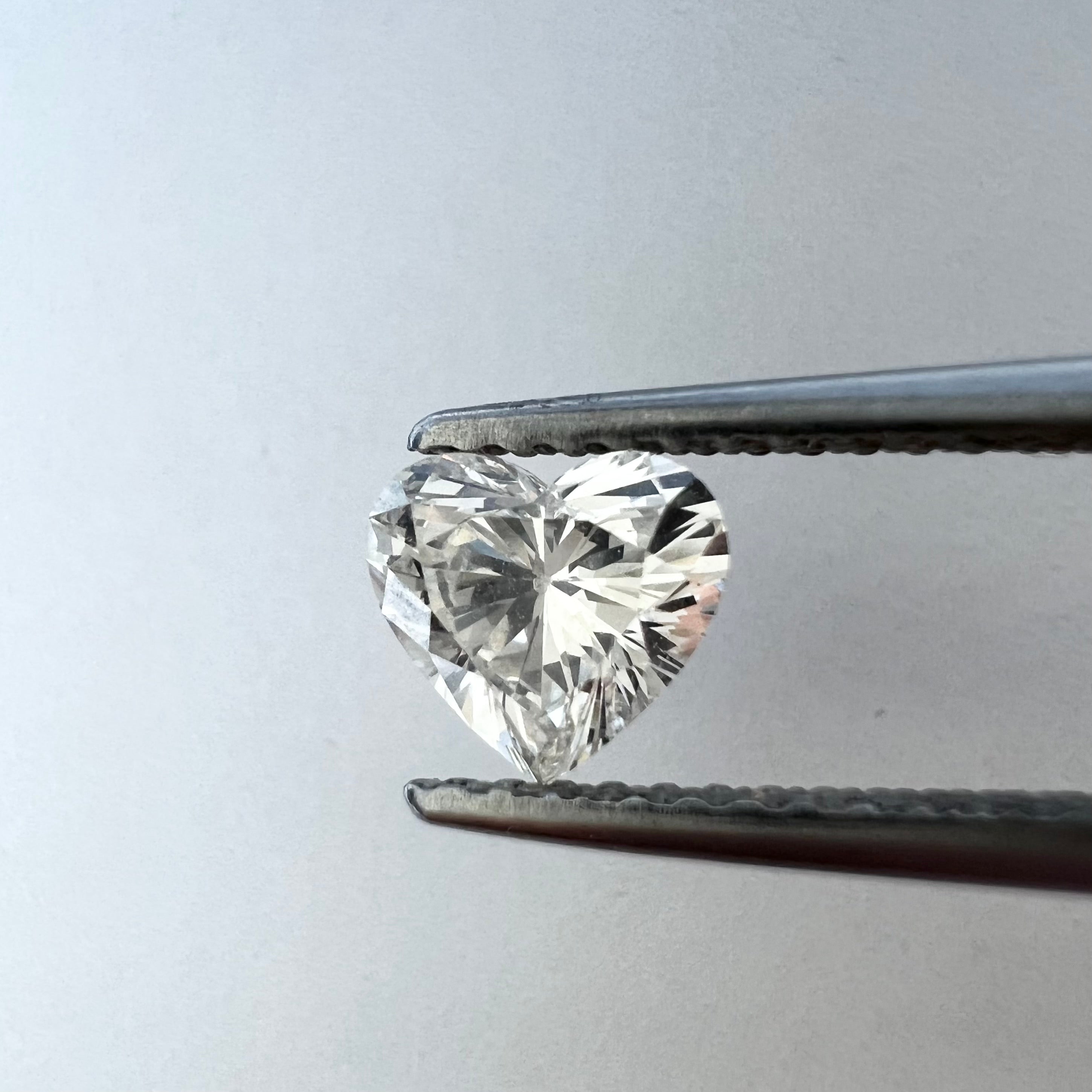 .66CT Heart Brilliant Diamond K SI1 5.60x6.06x3.37mm Natural Earth mined