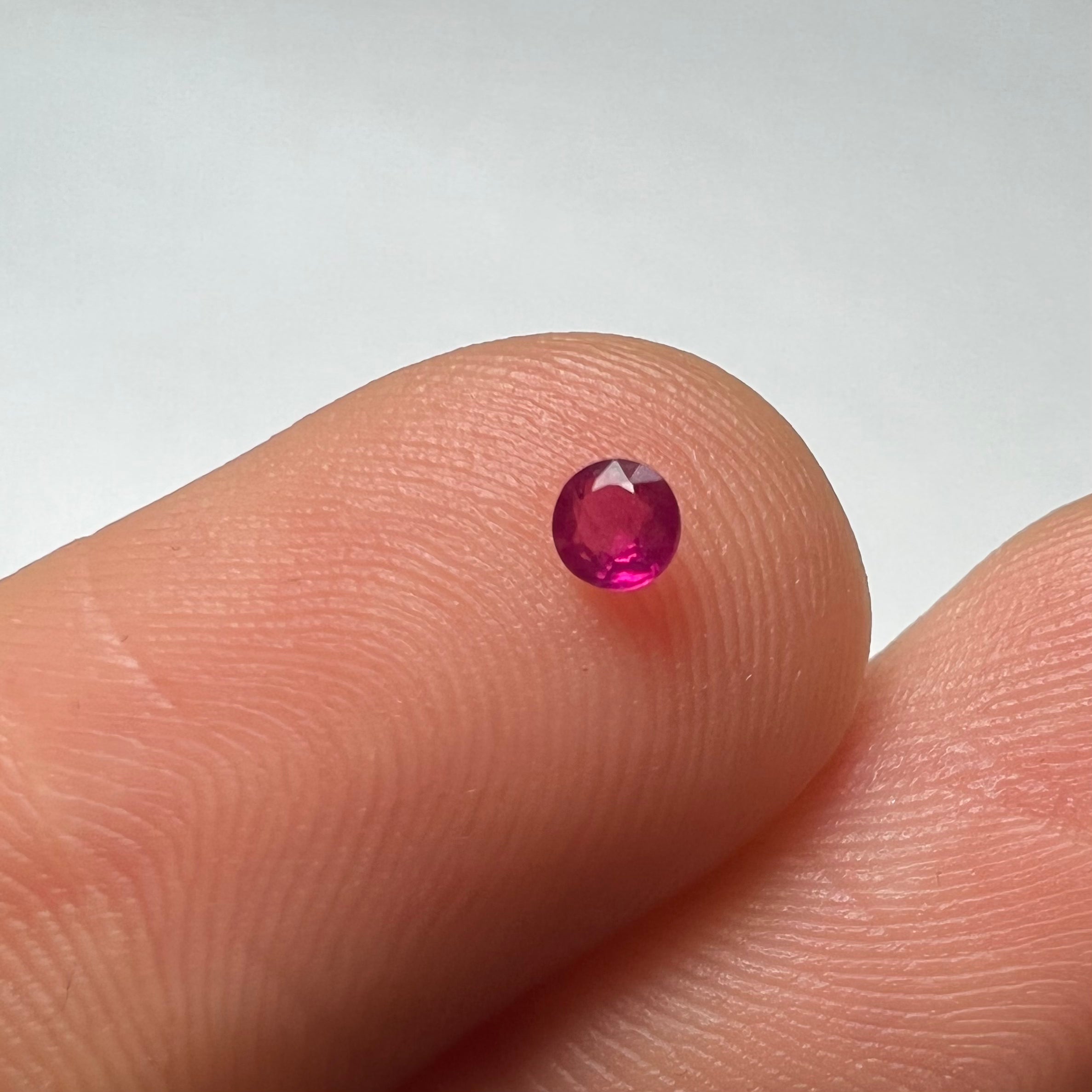 .12CT Loose Natural Ruby 3.2x1.2mm Earth mined Gemstone