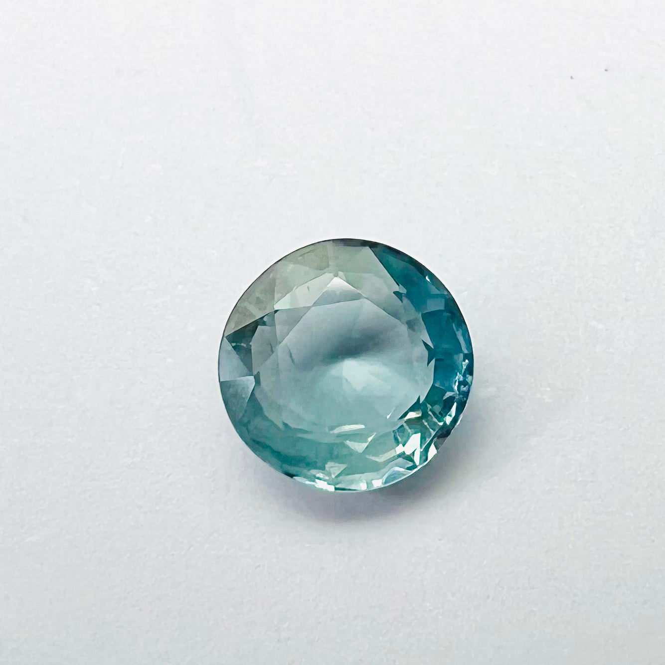 .93CTW Loose Round Blue Sapphire 5.74x2.92mm Earth mined Gemstone