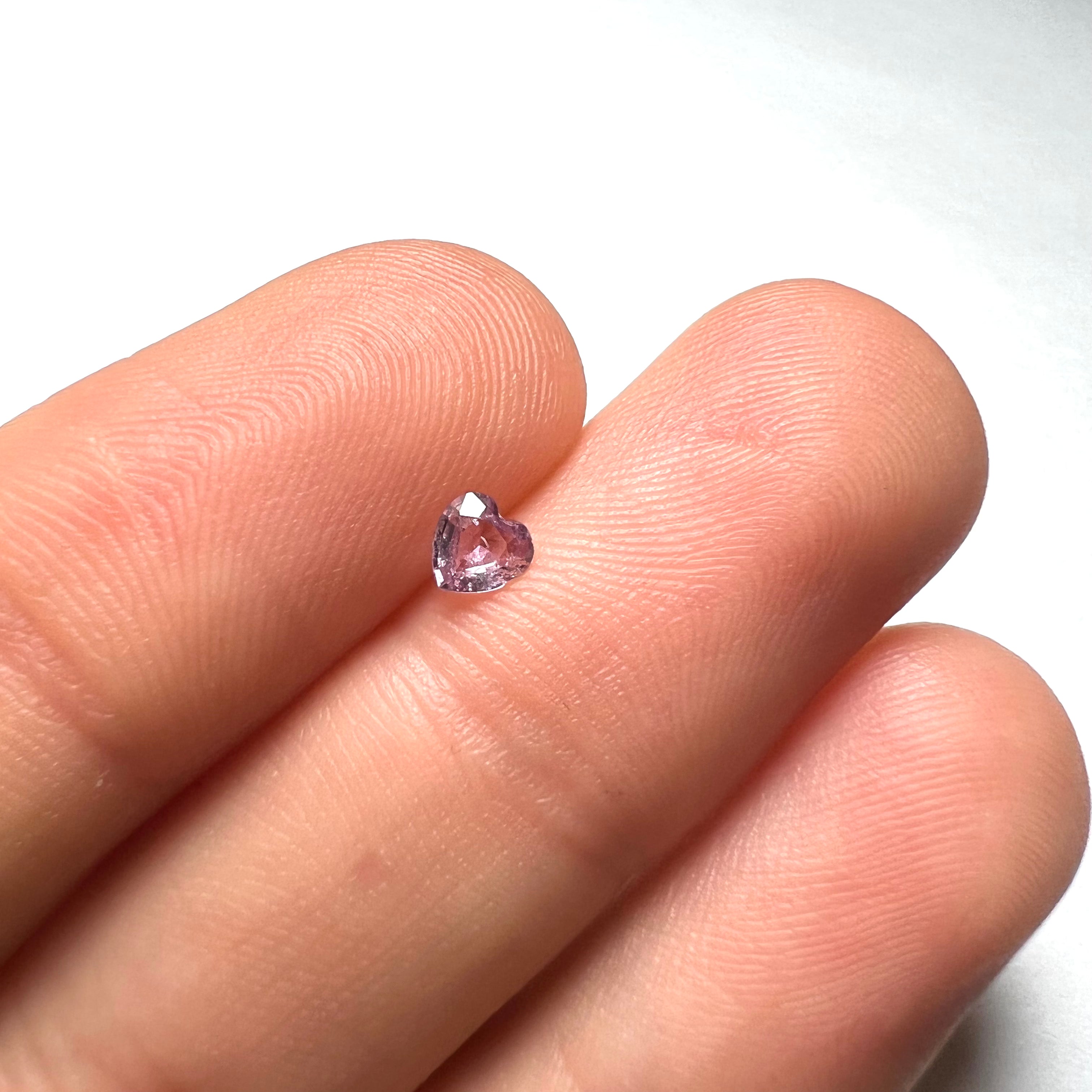 .28CT Loose Purple Heart Sapphire 3.9x4x1.5mm Earth mined Gemstone