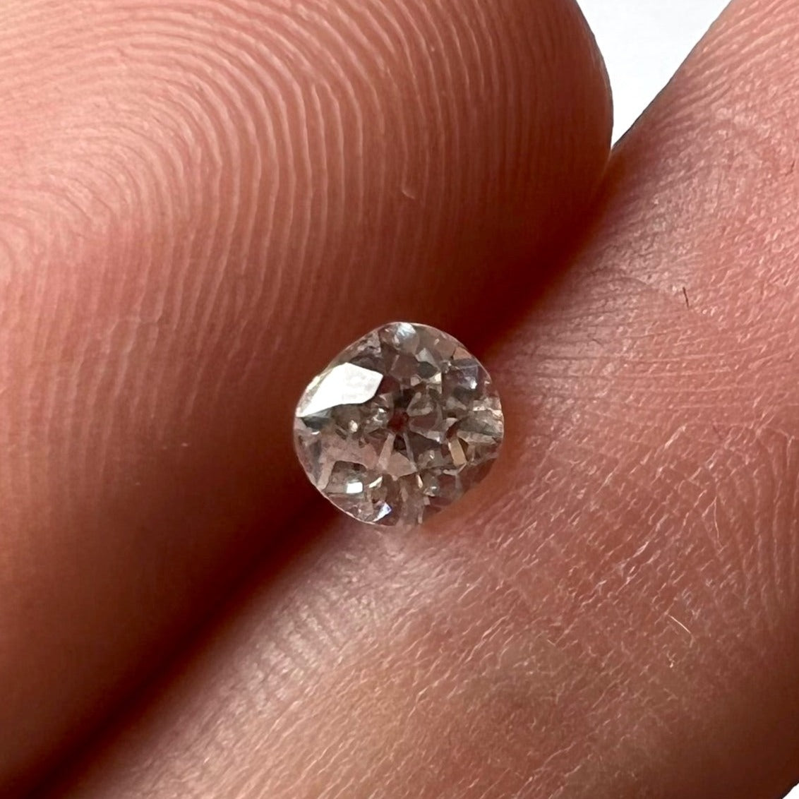 .56CT Old Mine Cut Diamond K I1 4.99x4.56x3.51mm Natural Earth mined