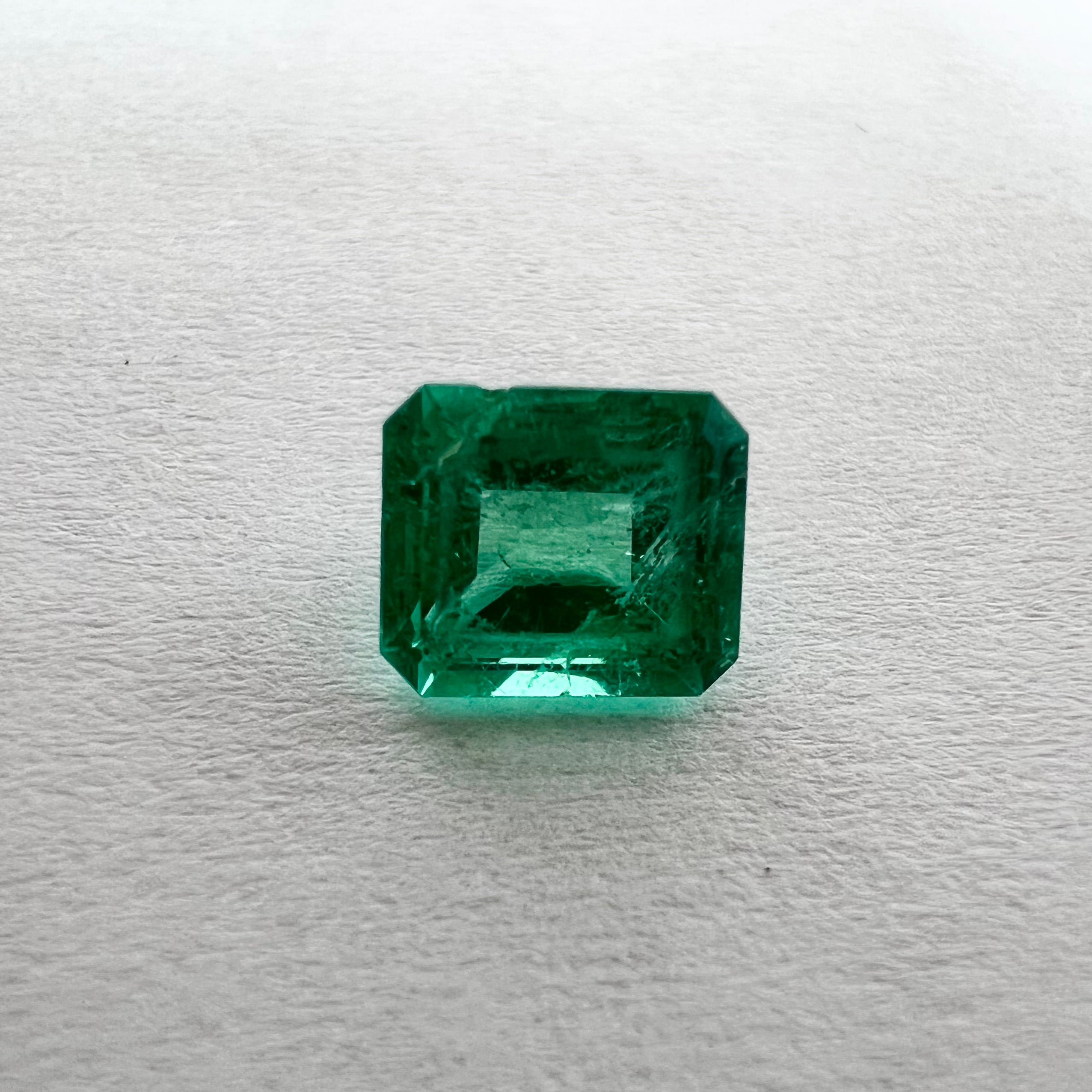 .99CT Natural Emerald Loose Rectangle Shape 7x5mm