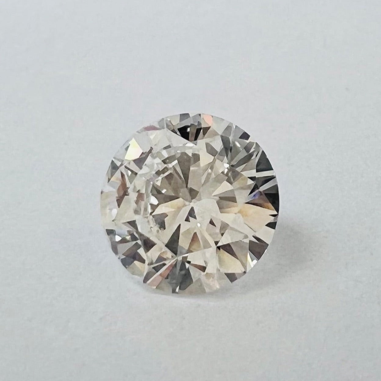 .50CT Brilliant Round Diamond H VS1 5.19-5.24x2.90mm Natural Earth mined