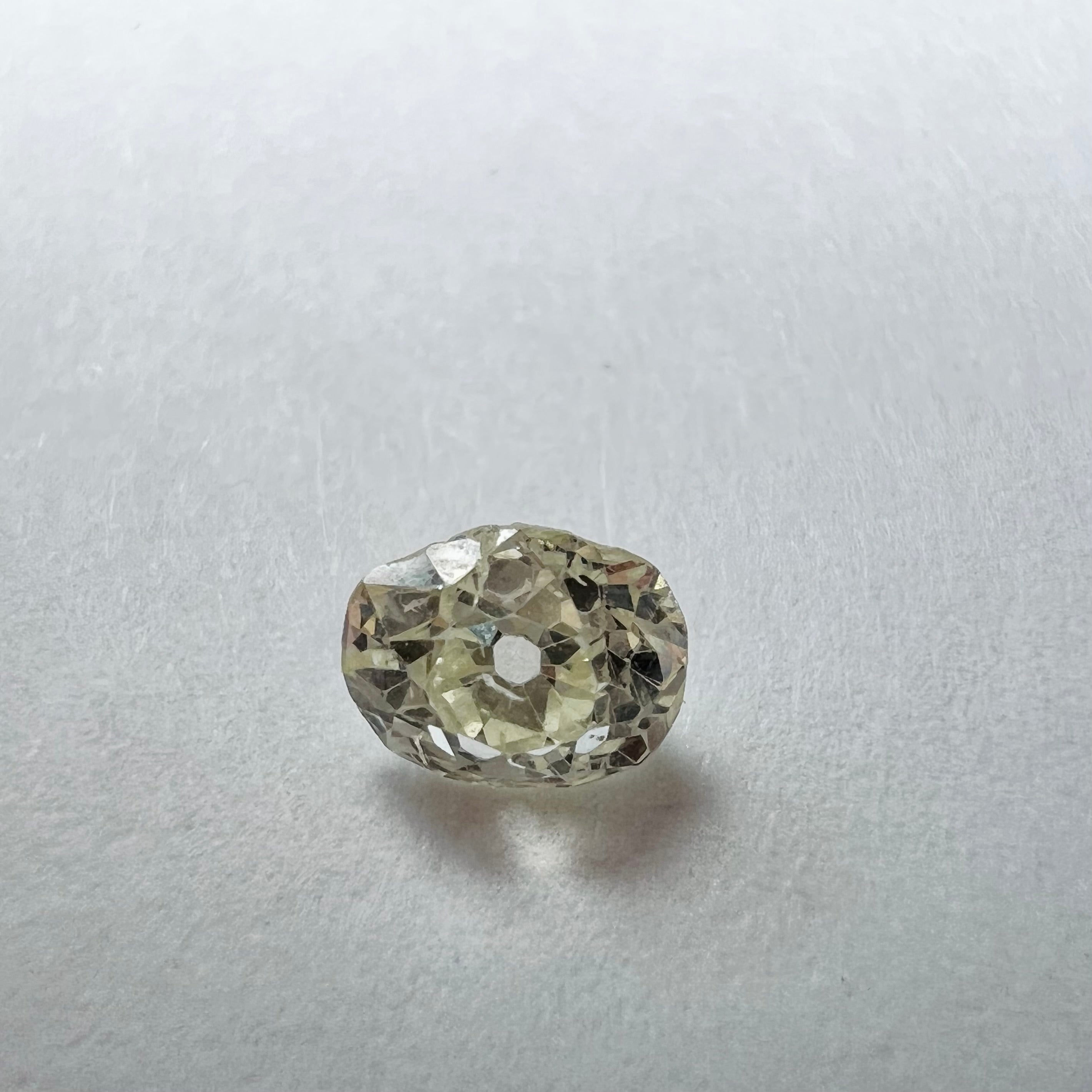 .49CT Old Mine Cut Diamond O I1 5.18x4.15x3.15mm Natural Earth mined
