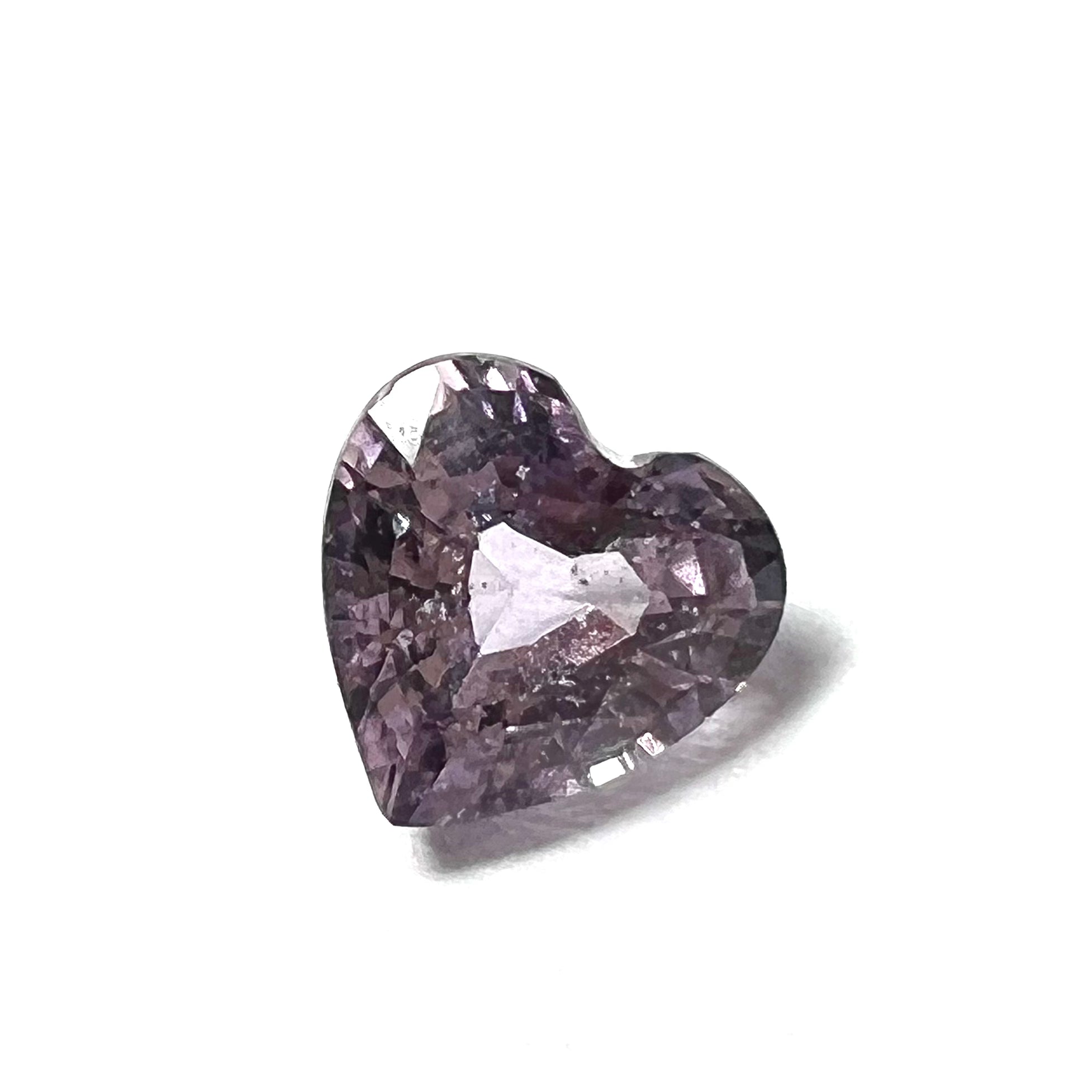 .33CT Loose Heart Purple Sapphire 4.01x4x2.01mm Earth mined Gemstone