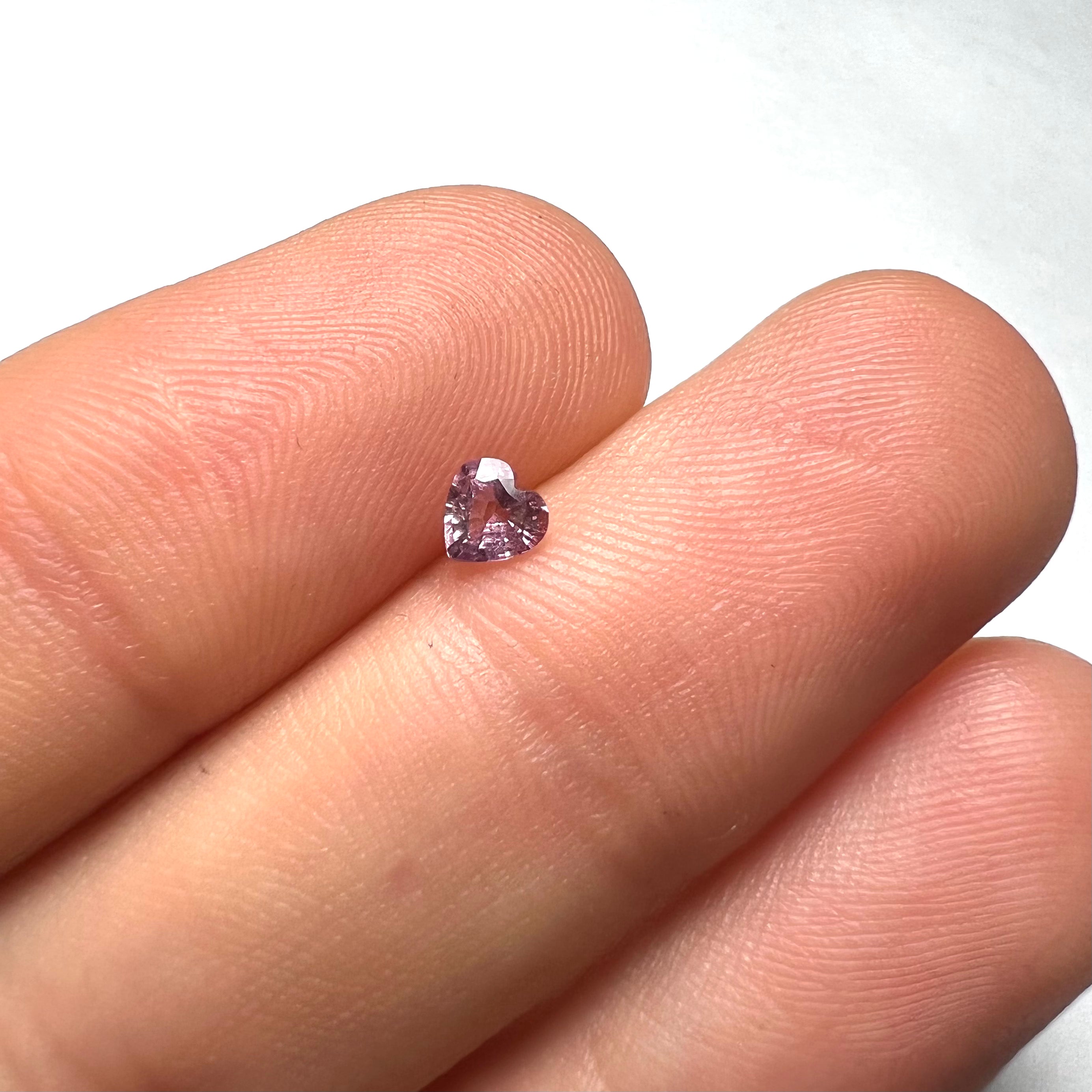 .29CT Loose Purple Heart Sapphire 4x4x2mm Earth mined Gemstone