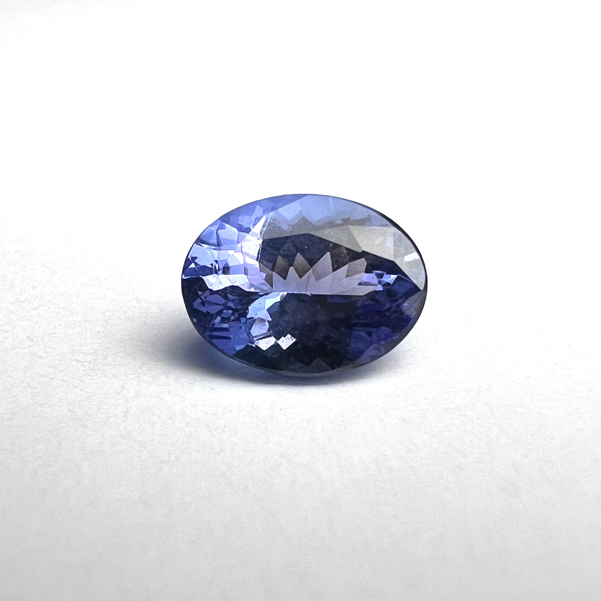 1.46CTW Loose Natural Oval Tanzanite 7.99x6.03x4.28mm Earth mined Gemstone