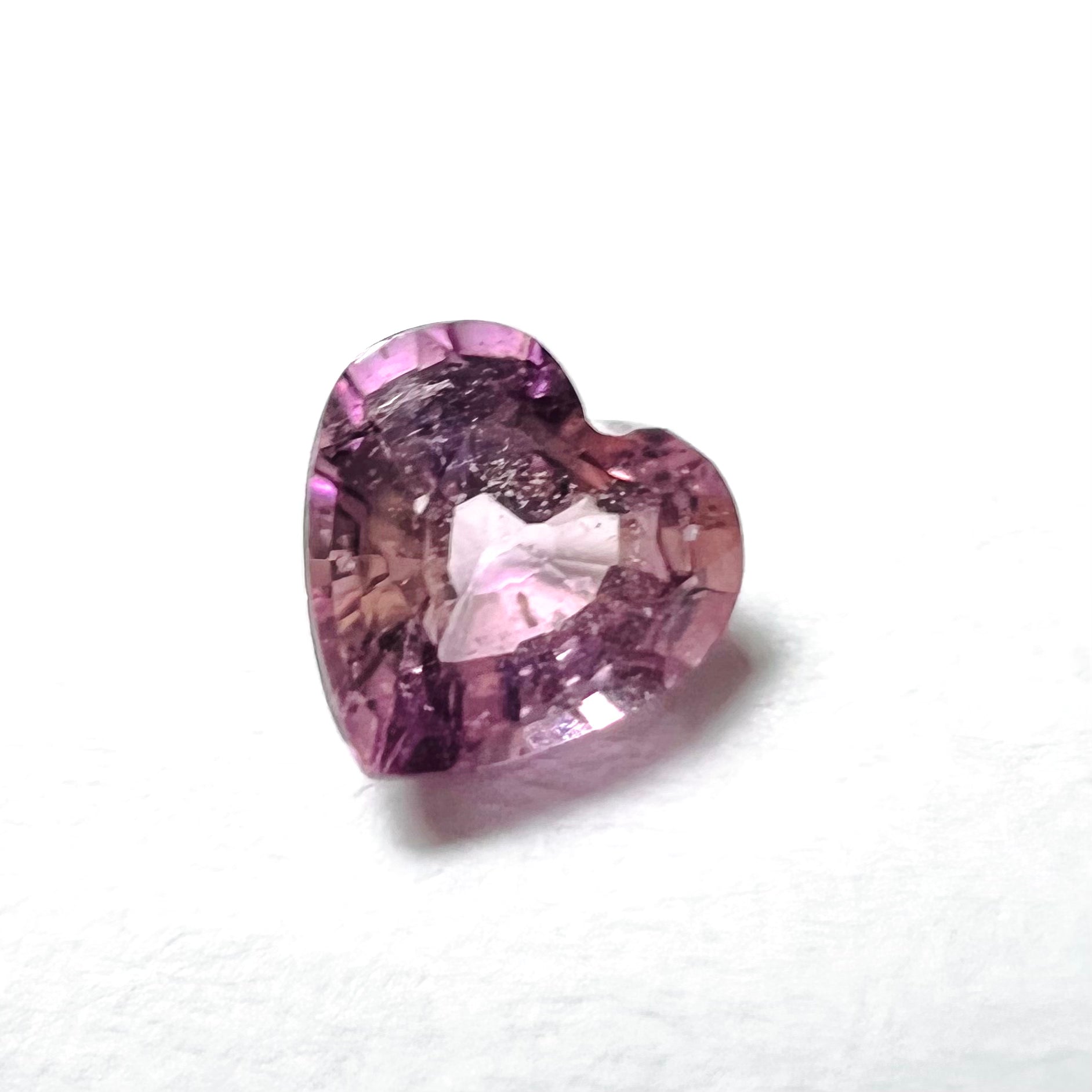 .29CT Loose Purple Heart Sapphire 4x4x2mm Earth mined Gemstone