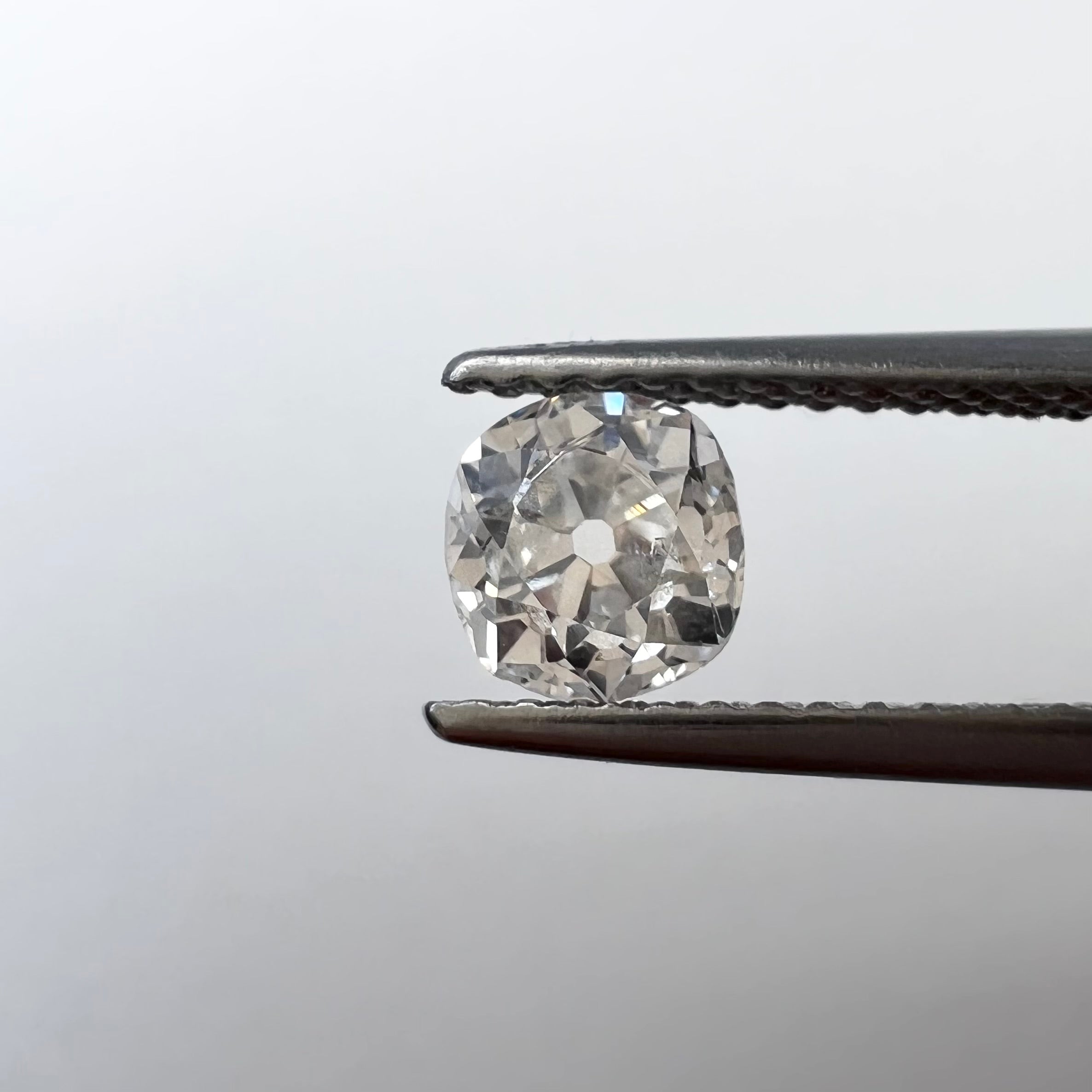 .68CT Old Mine Brilliant Cut Diamond H I1 5.25x5.08x3.40mm Natural Earth mined