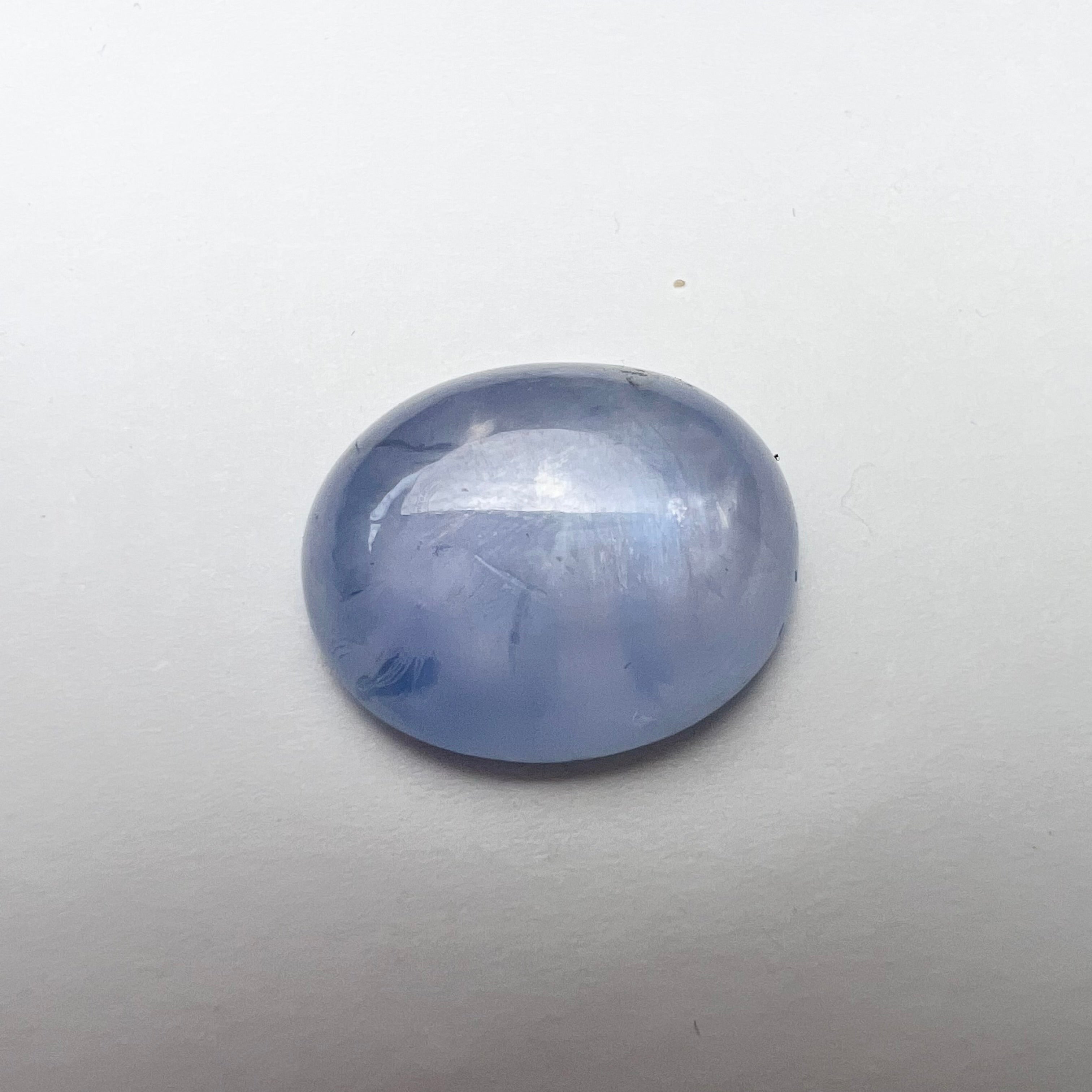 18.22CT Loose Natural Cabochon Sapphire 16.96X14.12mm Earth mined Gemstone