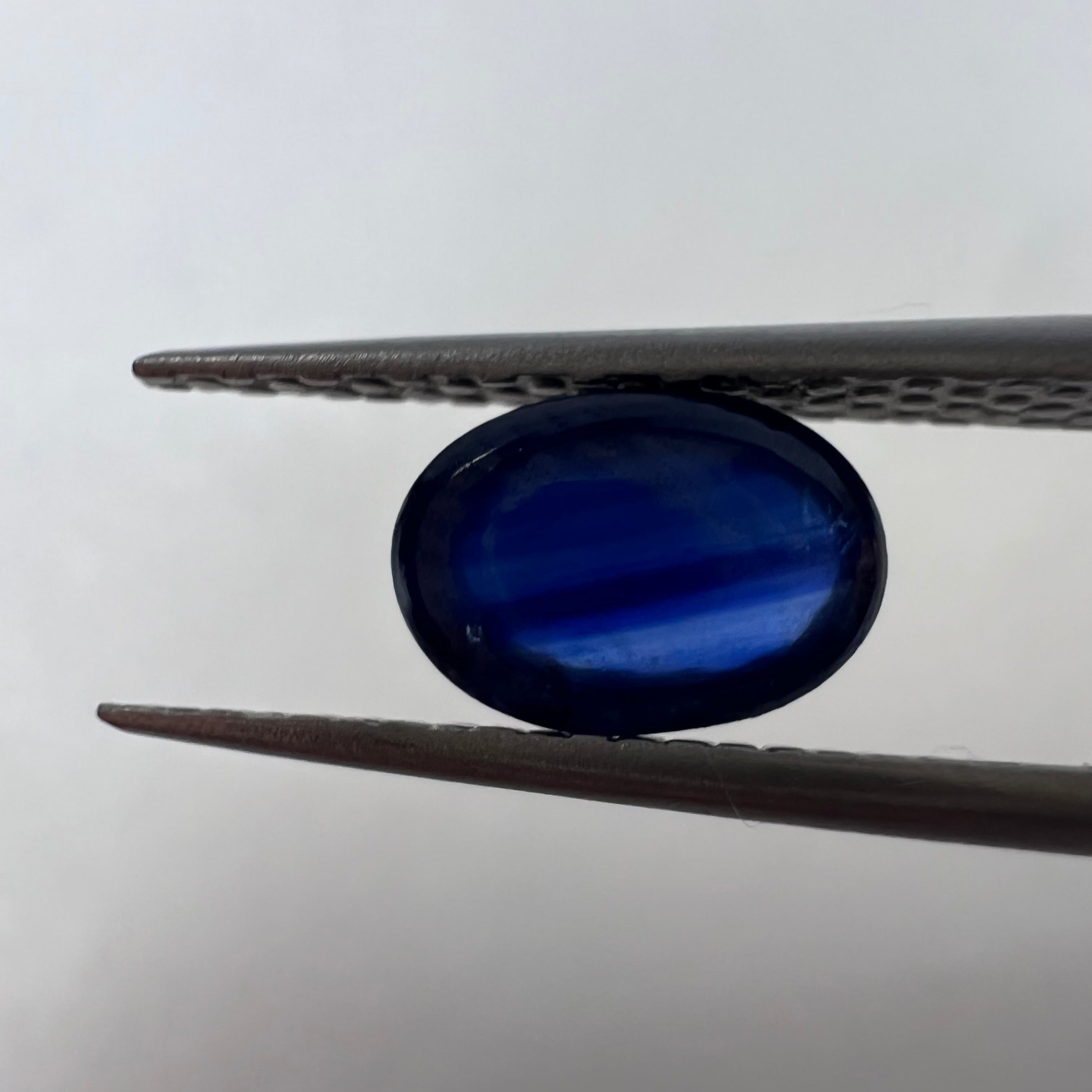 1.24CTW Loose Natural Oval Cabochon Sapphire 7.06x4.91x3.21mm Earth mined Gemsto