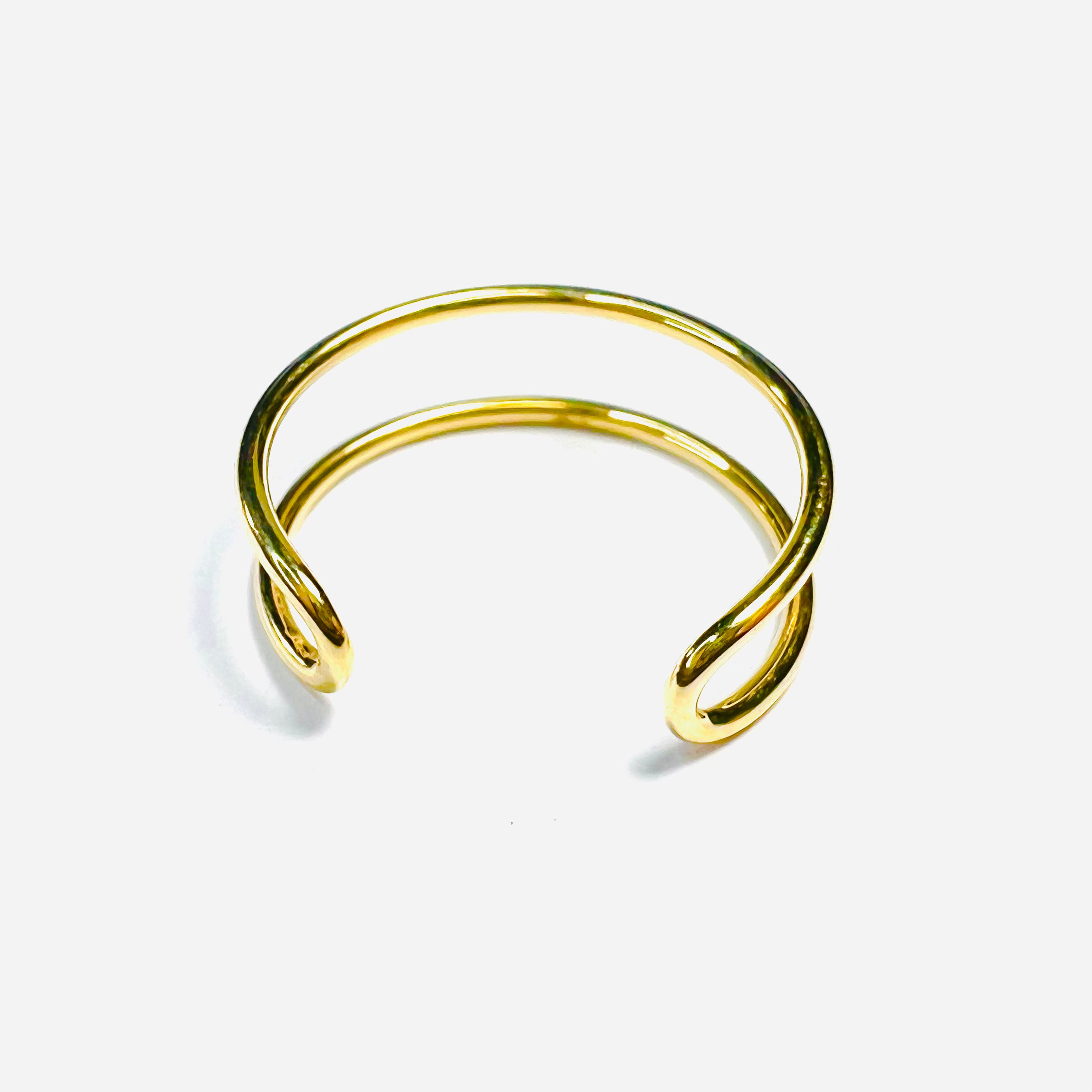 Cute! 14K Solid Yellow Gold Adjustable Toe Ring