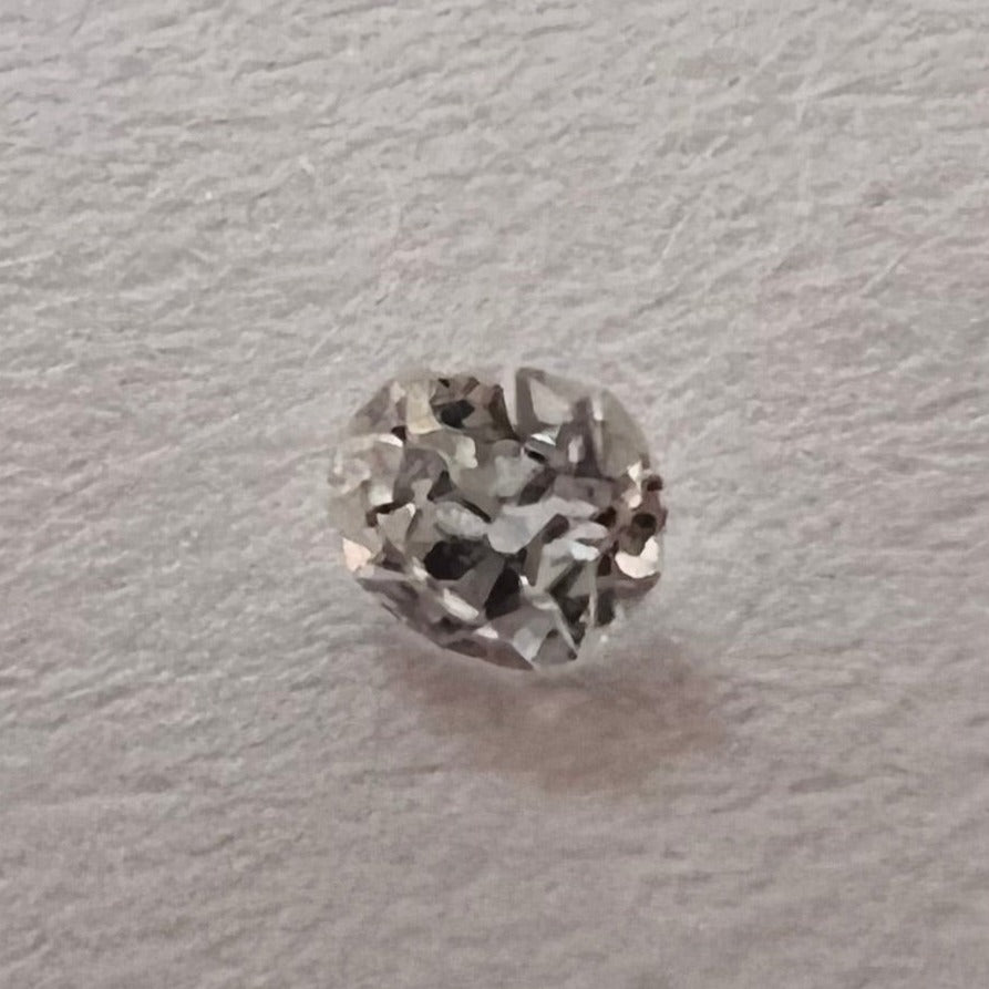 .02CT Old Mine Cut Diamond F SI1 1.70x1.13mm Natural Earth mined