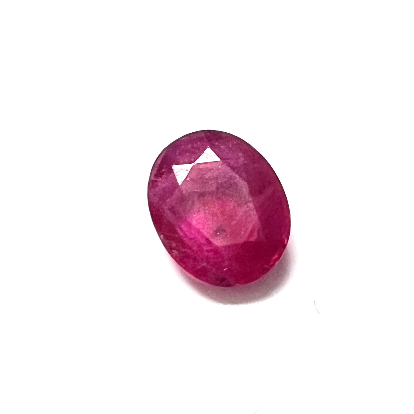 .45CT Loose Natural Oval Ruby 5x4x2mm Earth mined Gemstone