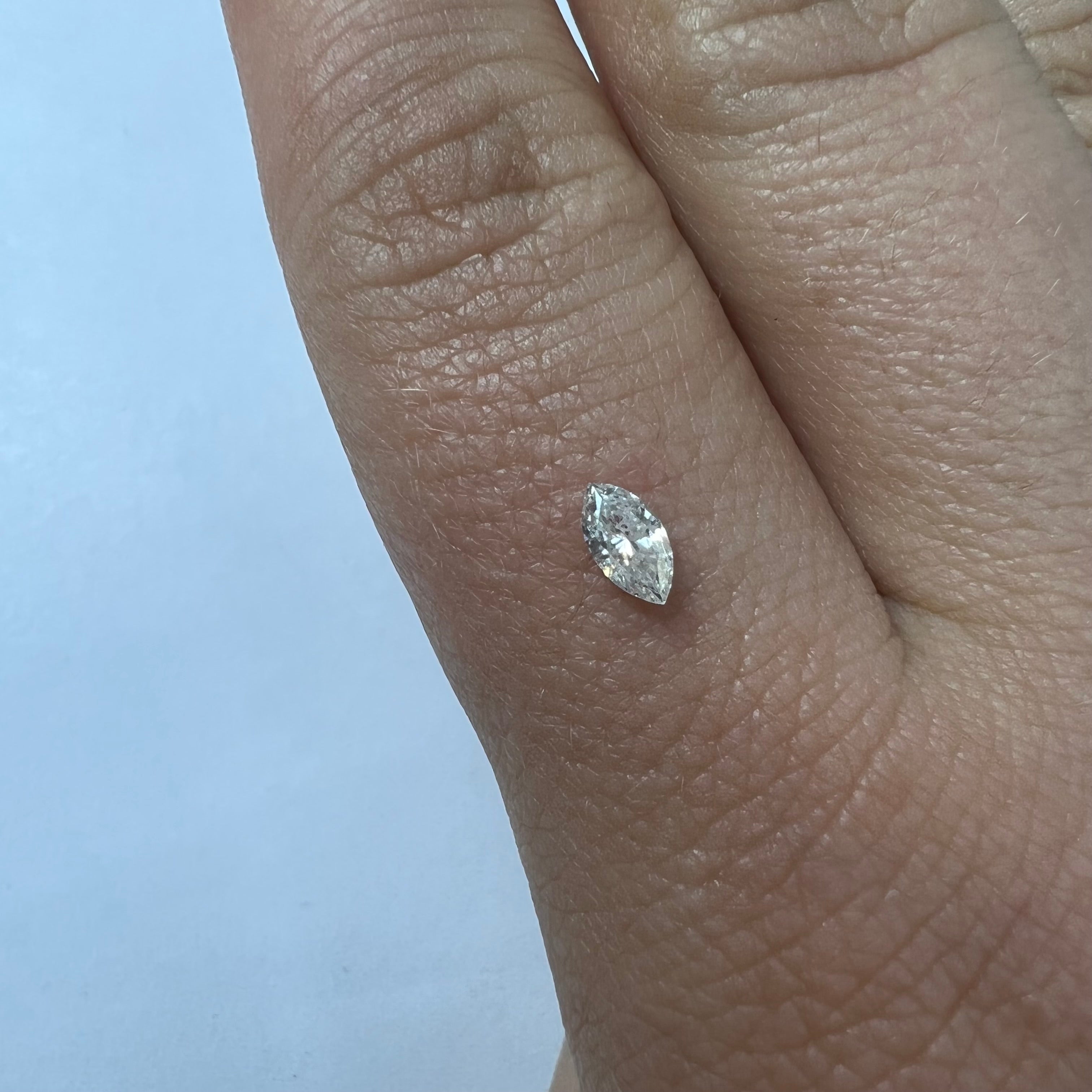 .17CT Marquise Diamond J VS2 5.92x3.19x1.79mm Natural Earth mined