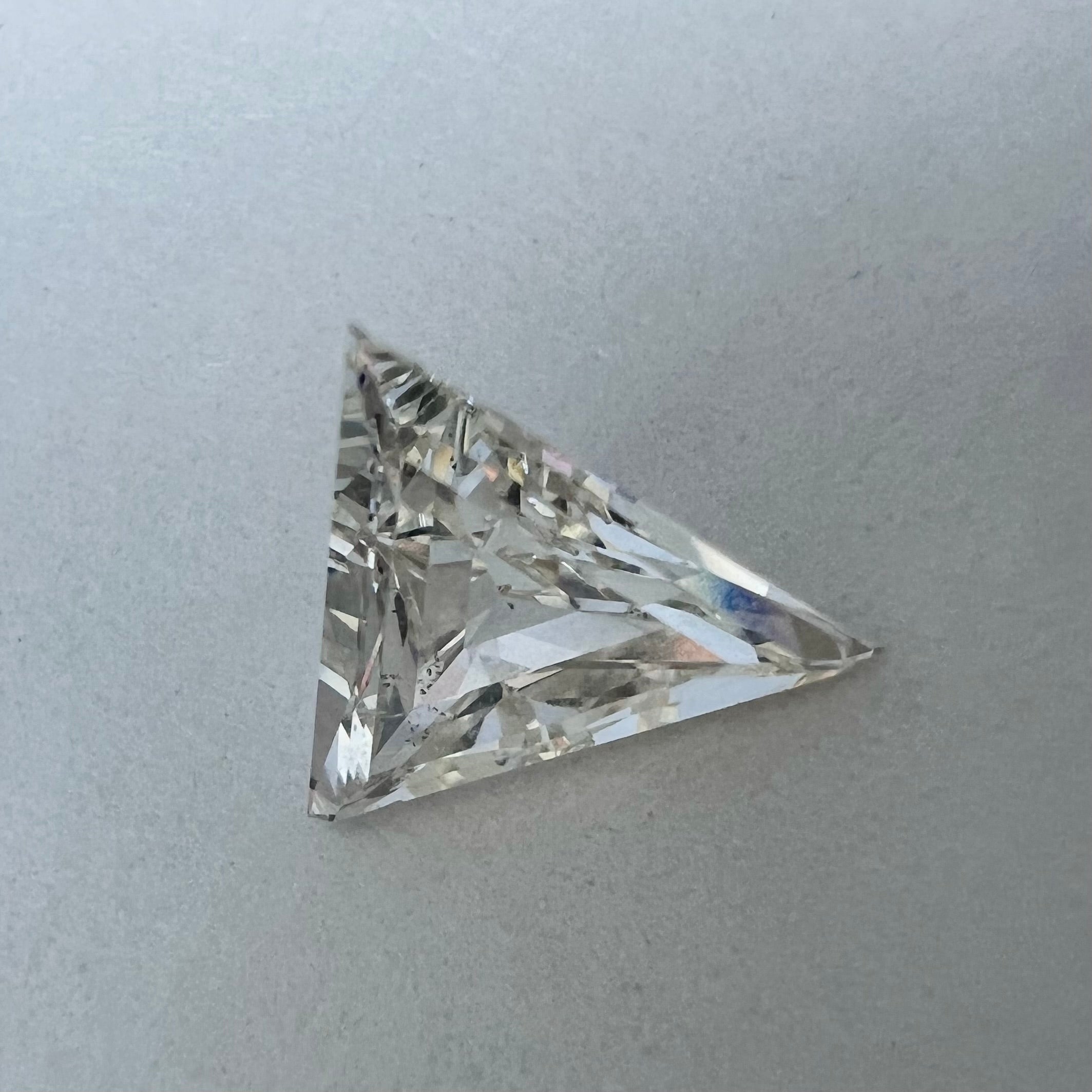 .65CT Trillion Cut Diamond J/K VS2 7.14x6.15mm Natural Earth mined