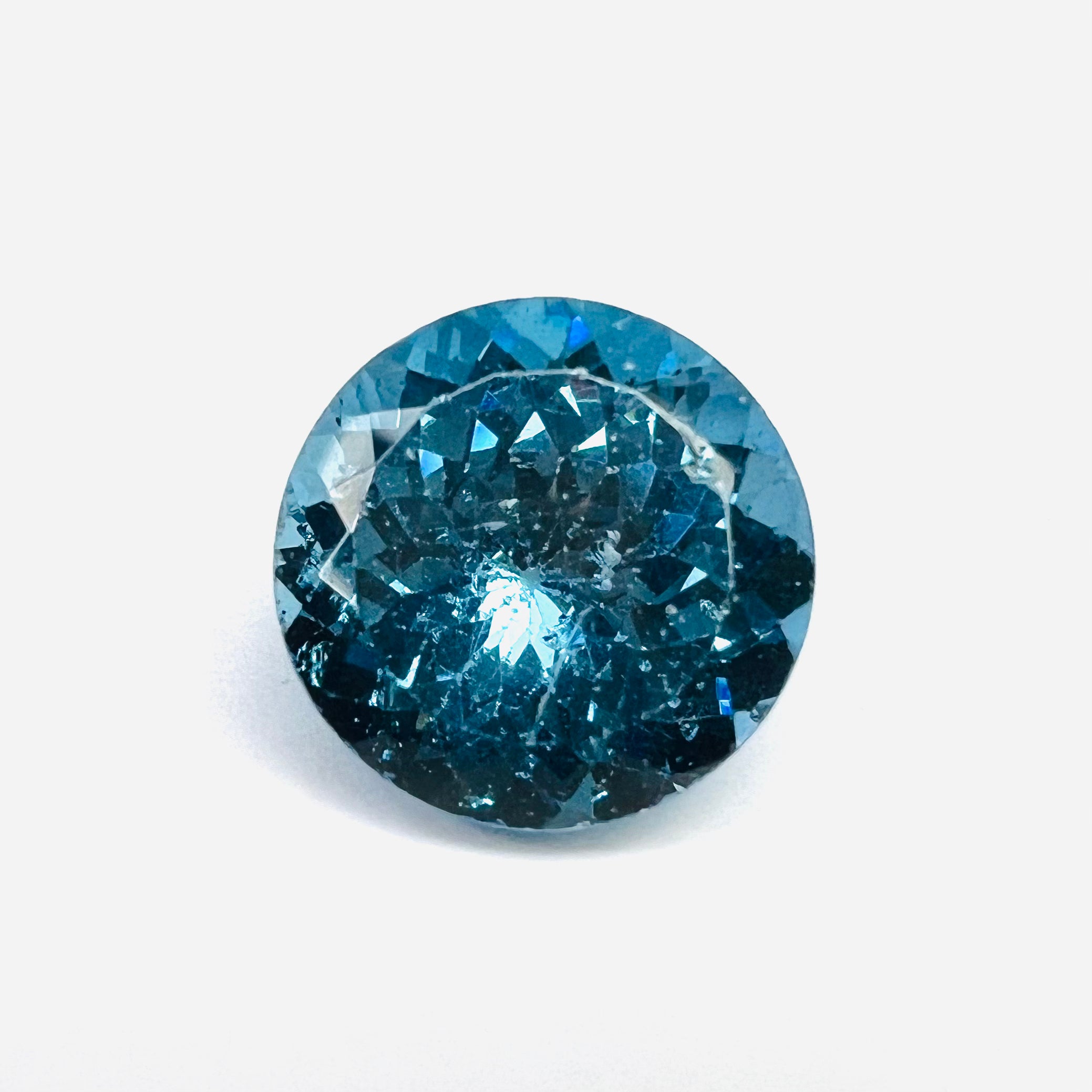 17.7CTW Loose Natural Round Cut Topaz 15.06x9.55mm Earth mined Gemstone