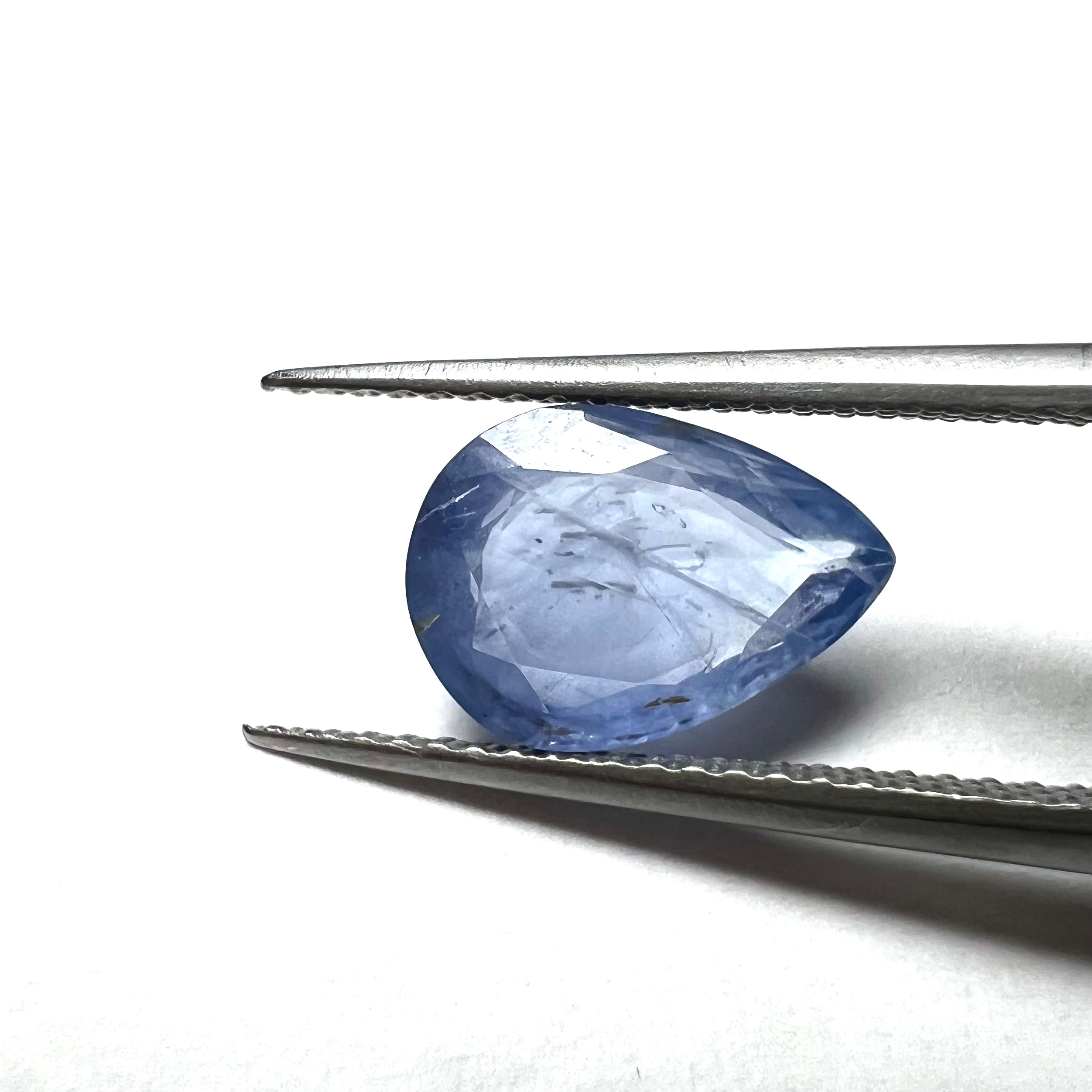 2.6CTW Loose Blue Pear Sapphire 10.5x7.5x4mm Earth mined Gemstone