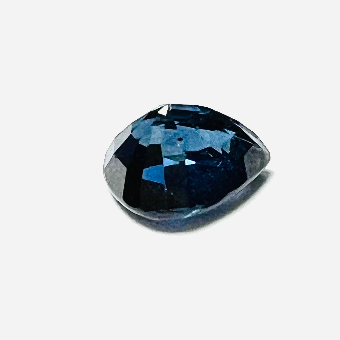 .76CT Loose Blue Pear Sapphire 6x5x4.5mmEarth mined Gemstone