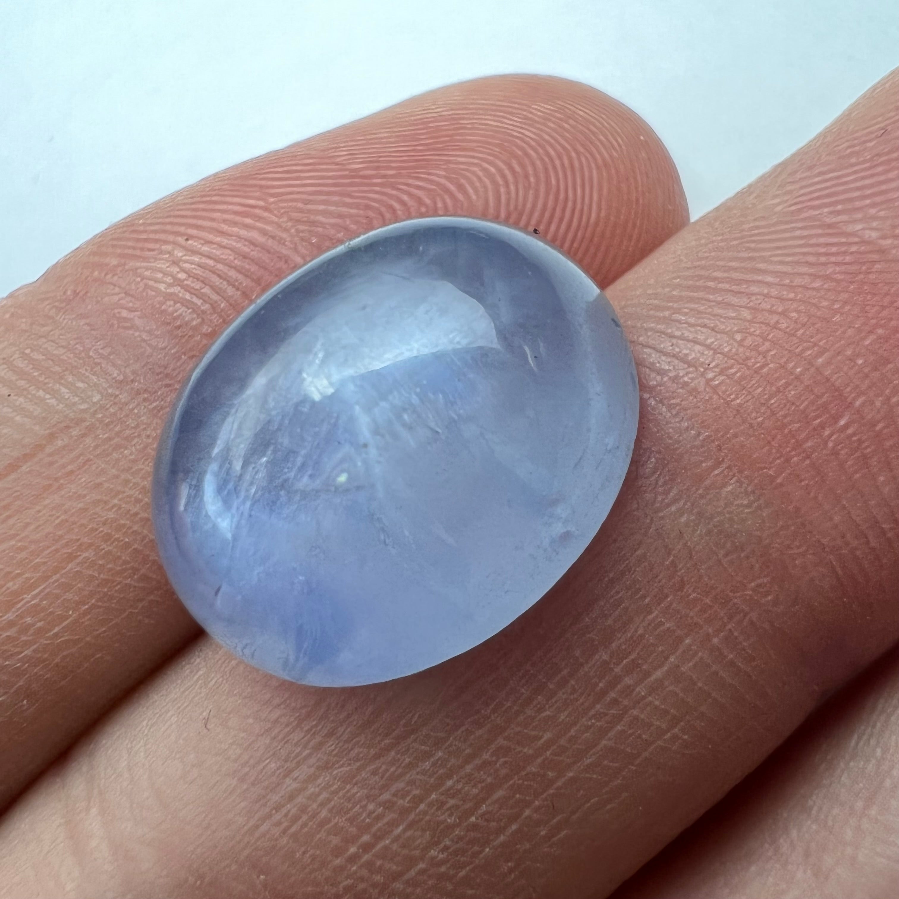 18.22CT Loose Natural Cabochon Sapphire 16.96X14.12mm Earth mined Gemstone